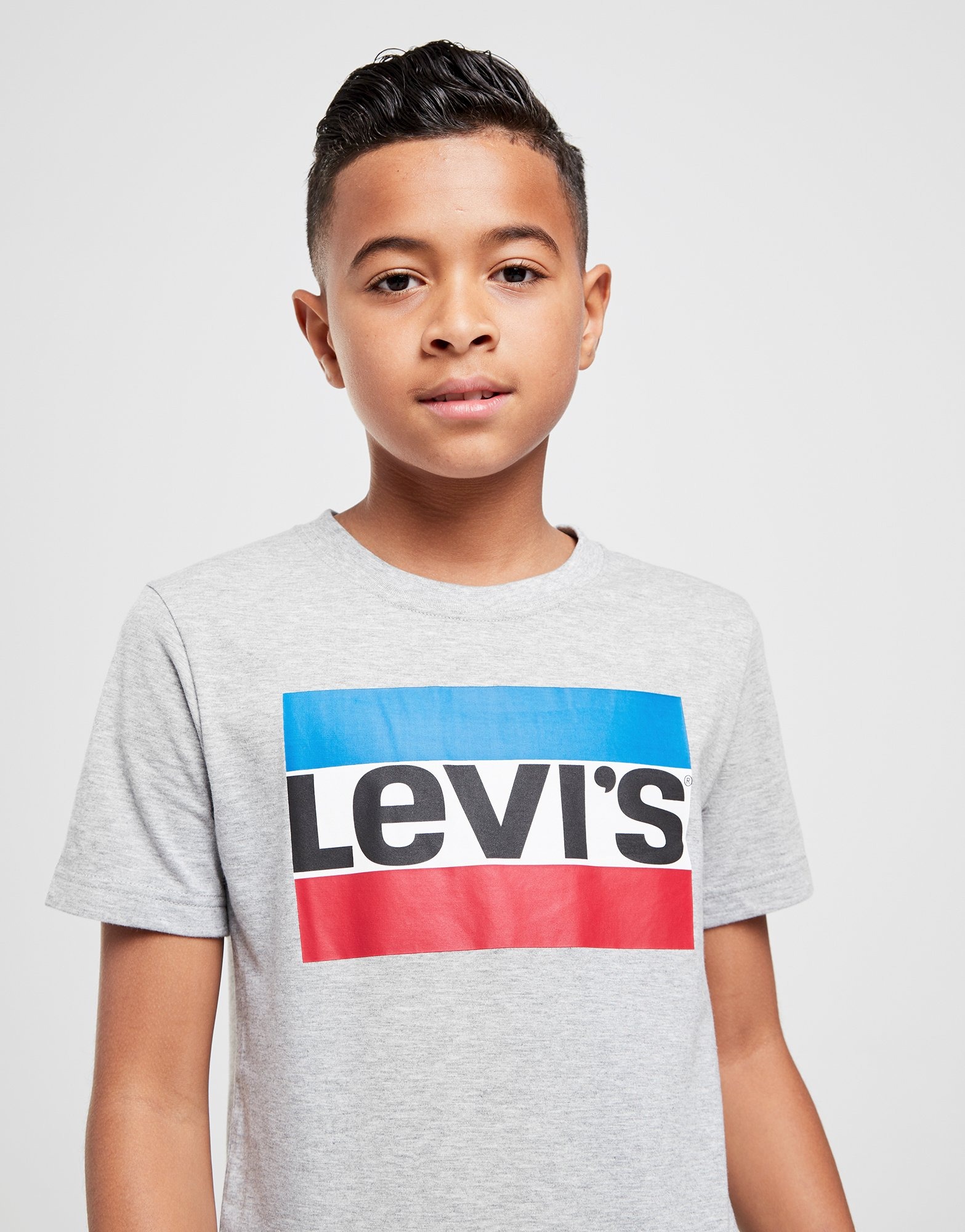 Buy Grey Levis Sportswear Logo TShirt Junior JD Sports JD Sports