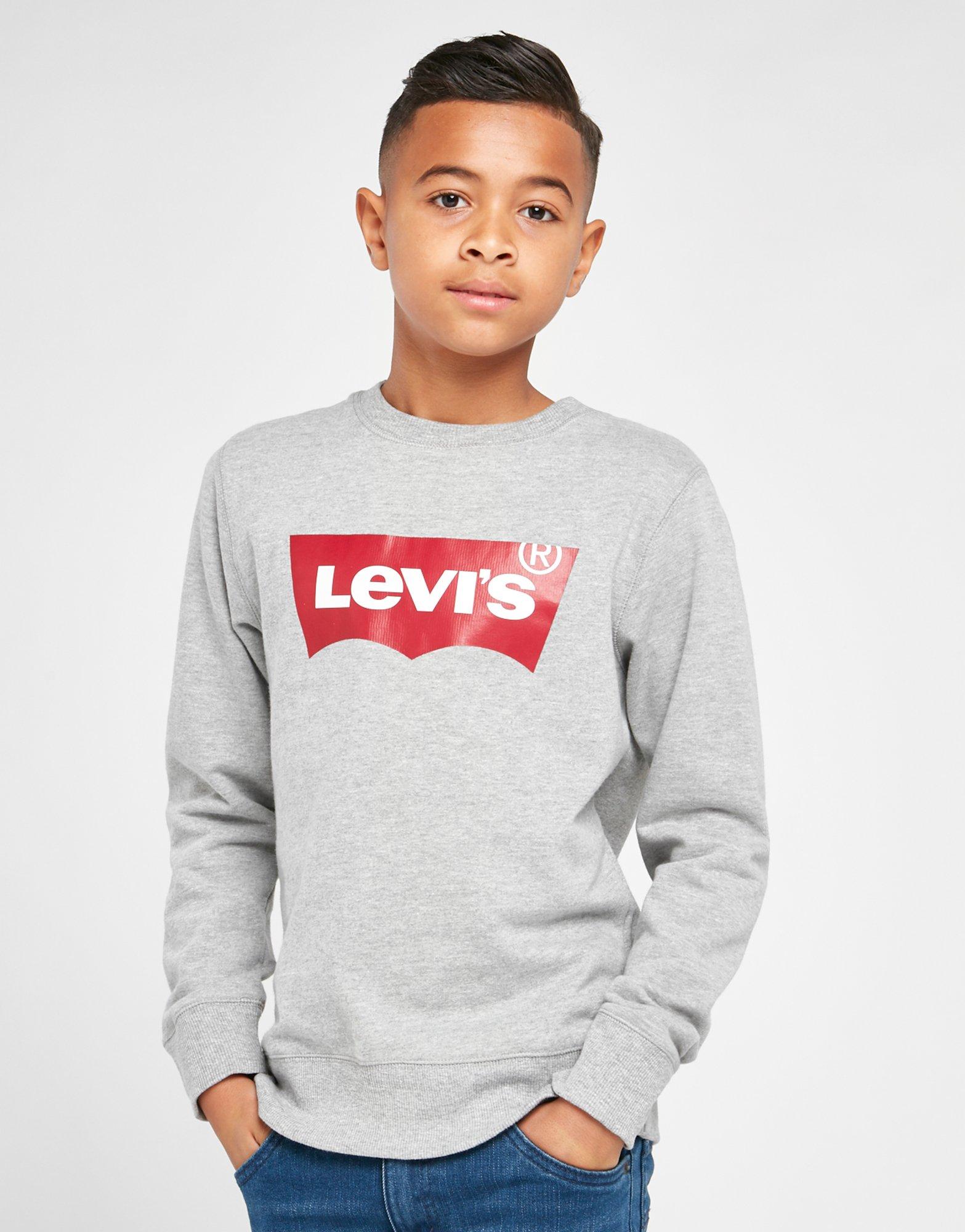 levis batwing crew sweatshirt