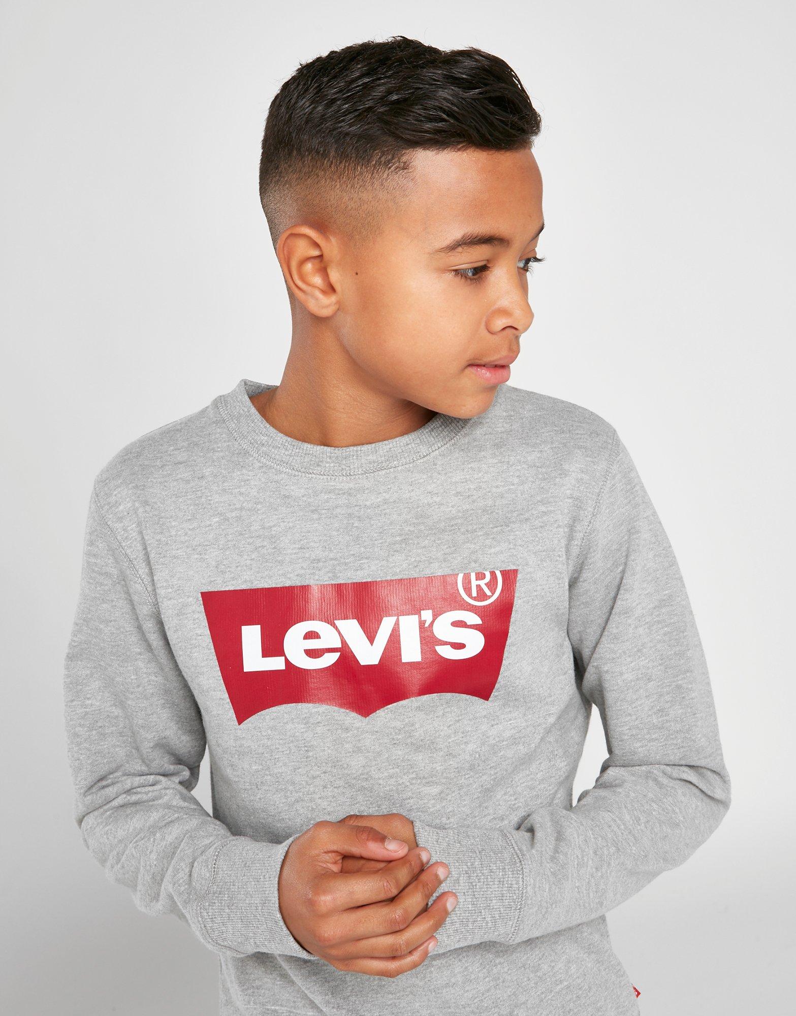 levis batwing crew sweatshirt