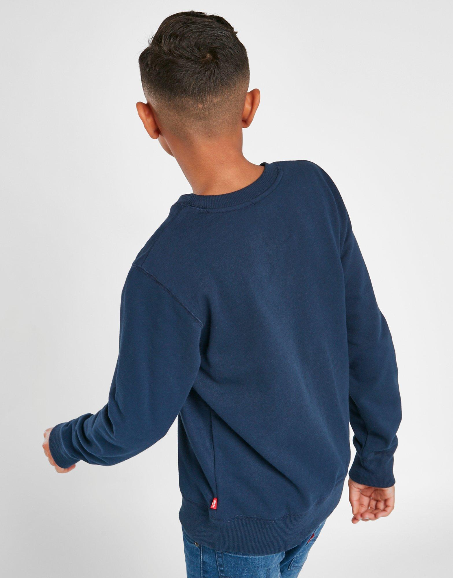 levis batwing crew sweatshirt