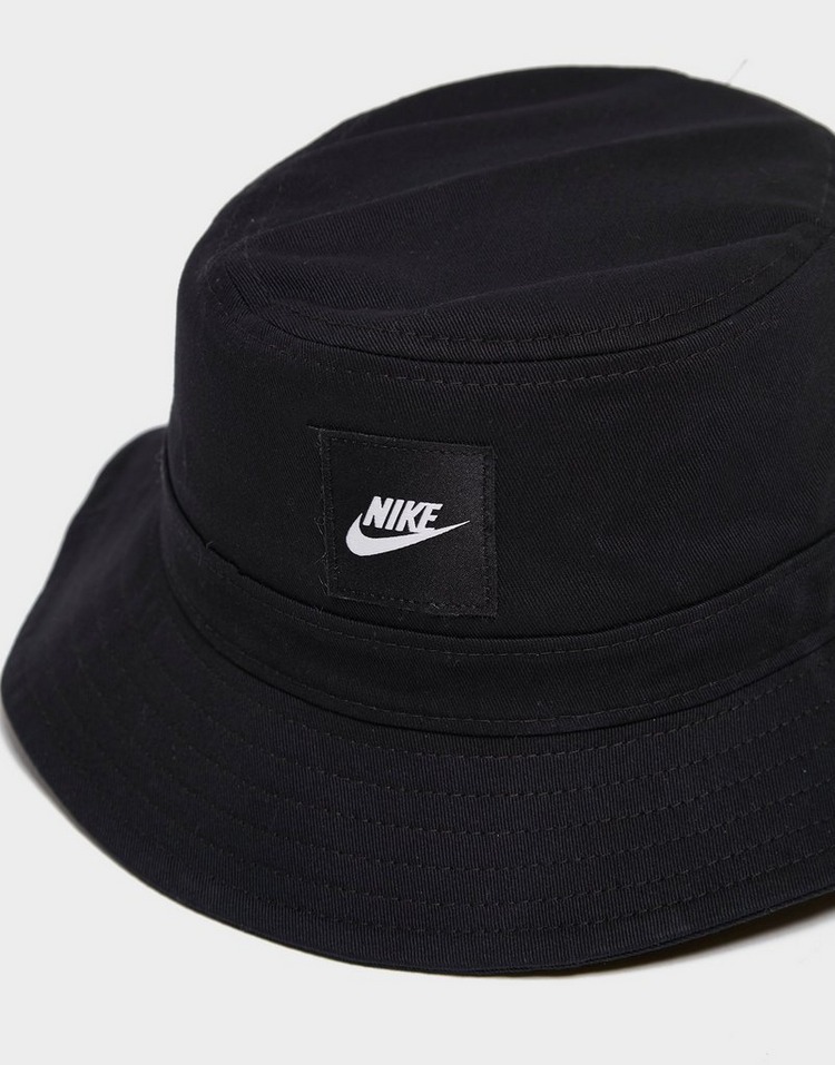 Buy Black Nike Futura Bucket Hat Junior | JD Sports | JD Sports Ireland