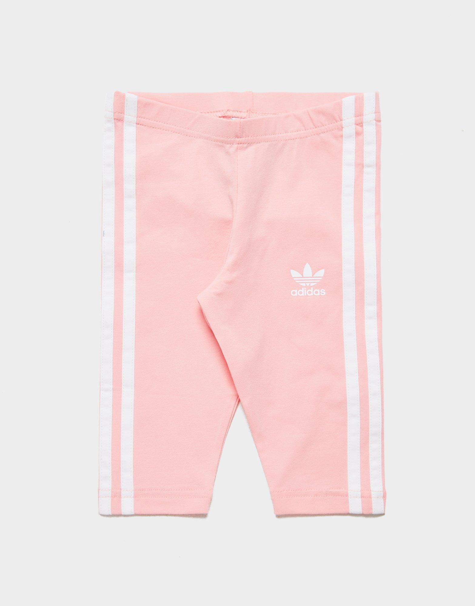 girls pink adidas shorts