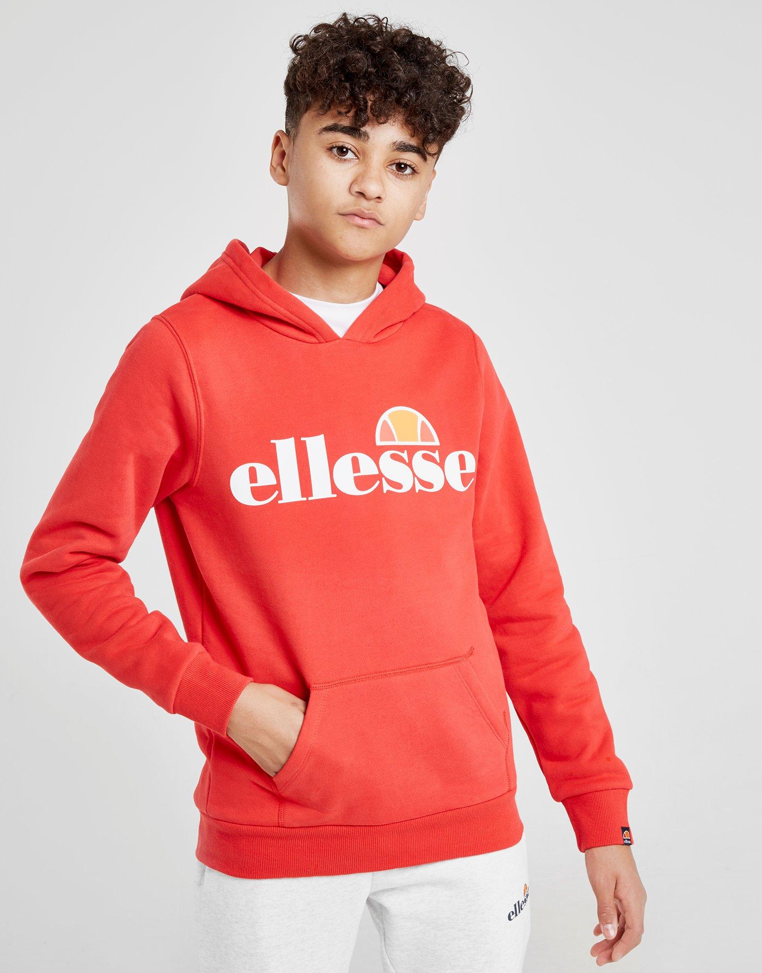 ellesse red hoodie