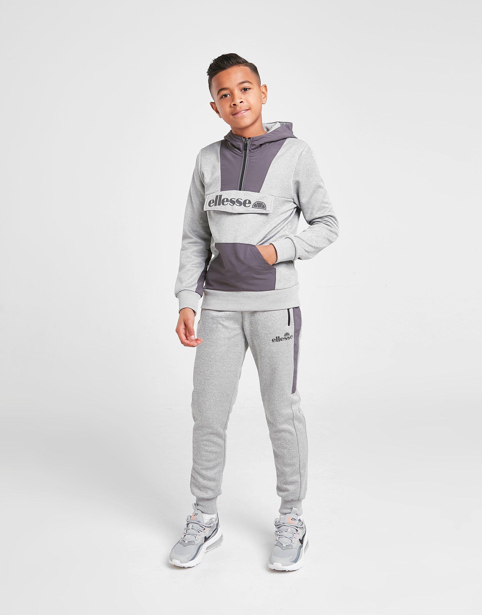 ellesse poly track pants junior