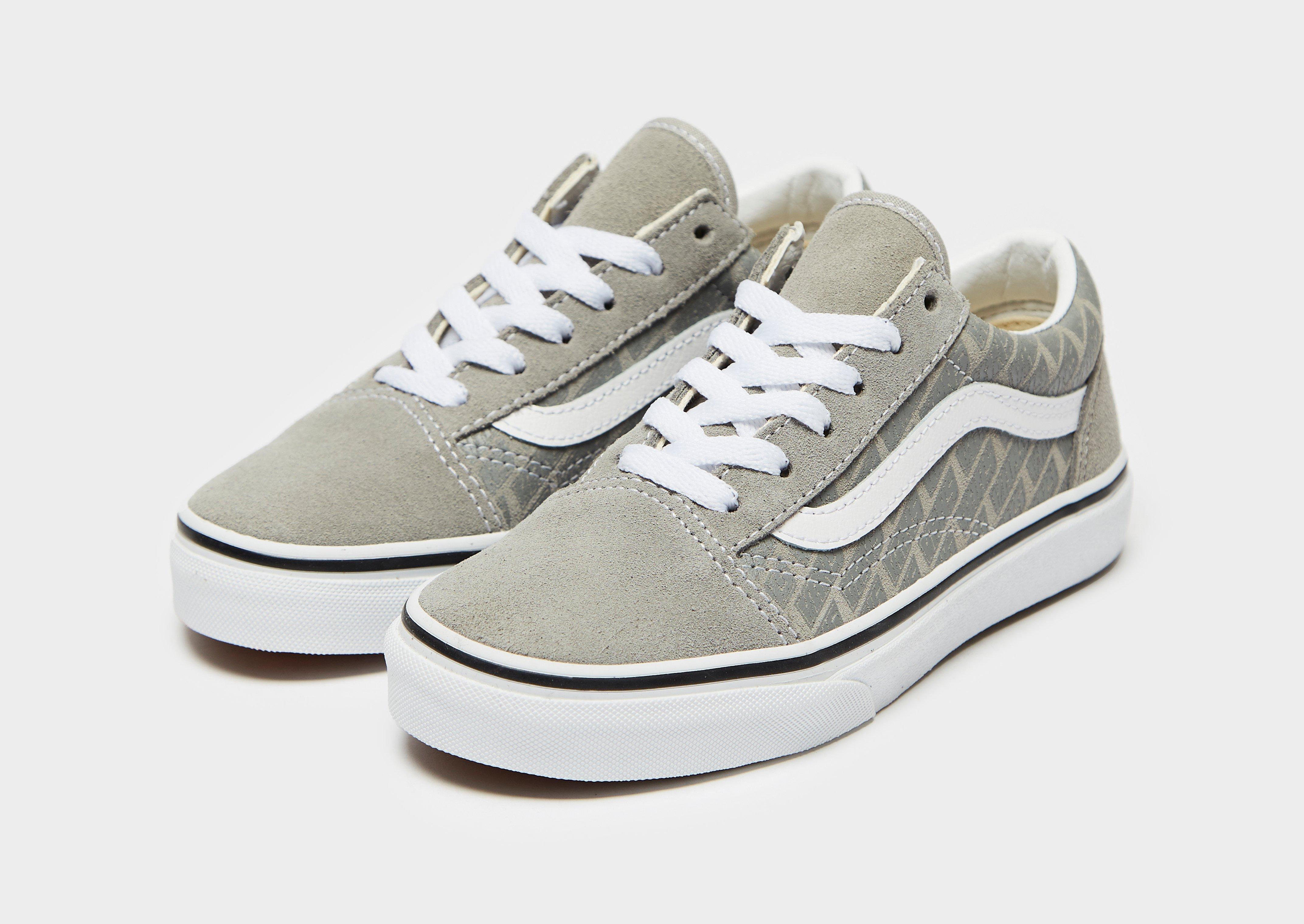 vans old skool bambino bianche