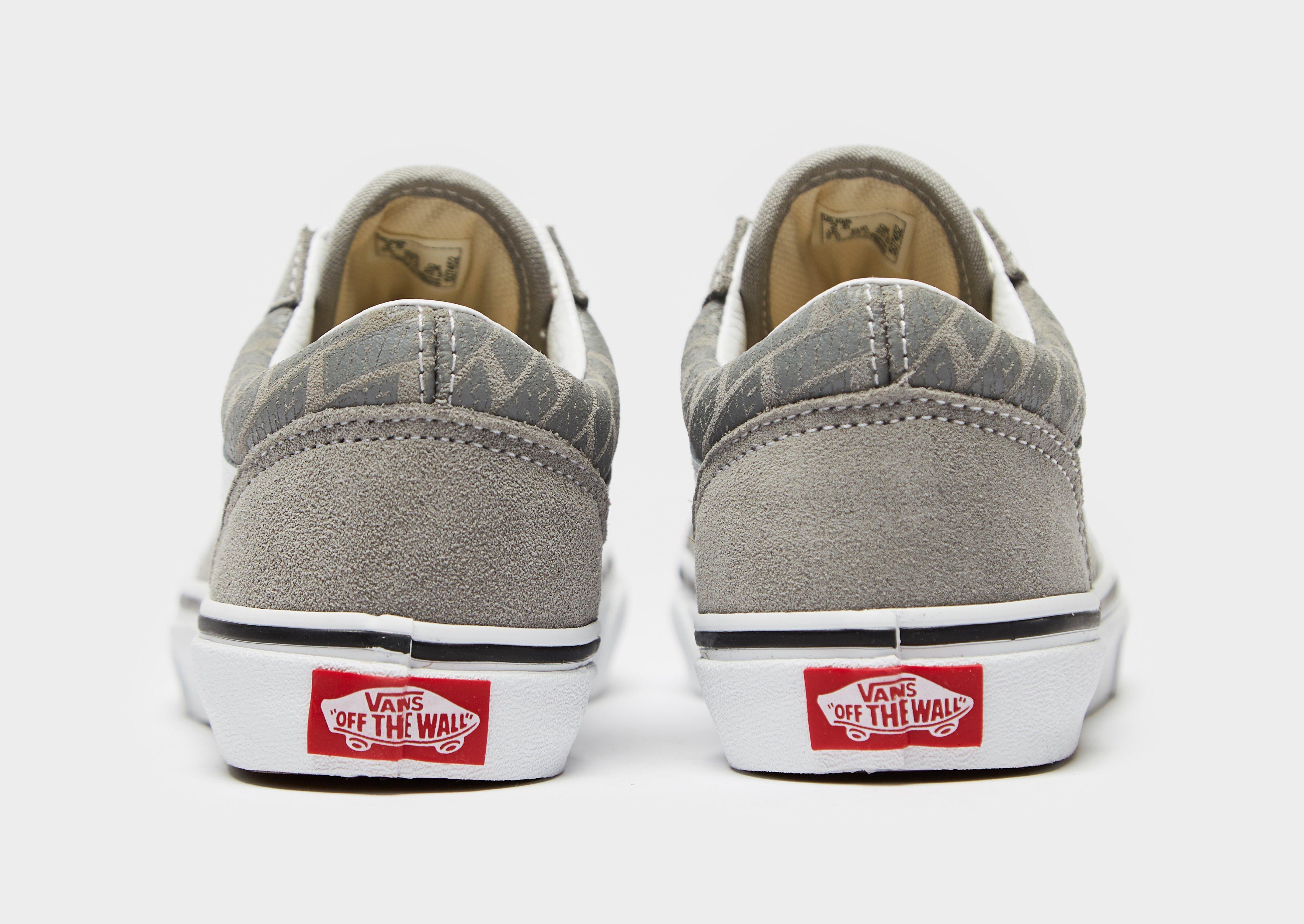 vans old skool bambino bianche