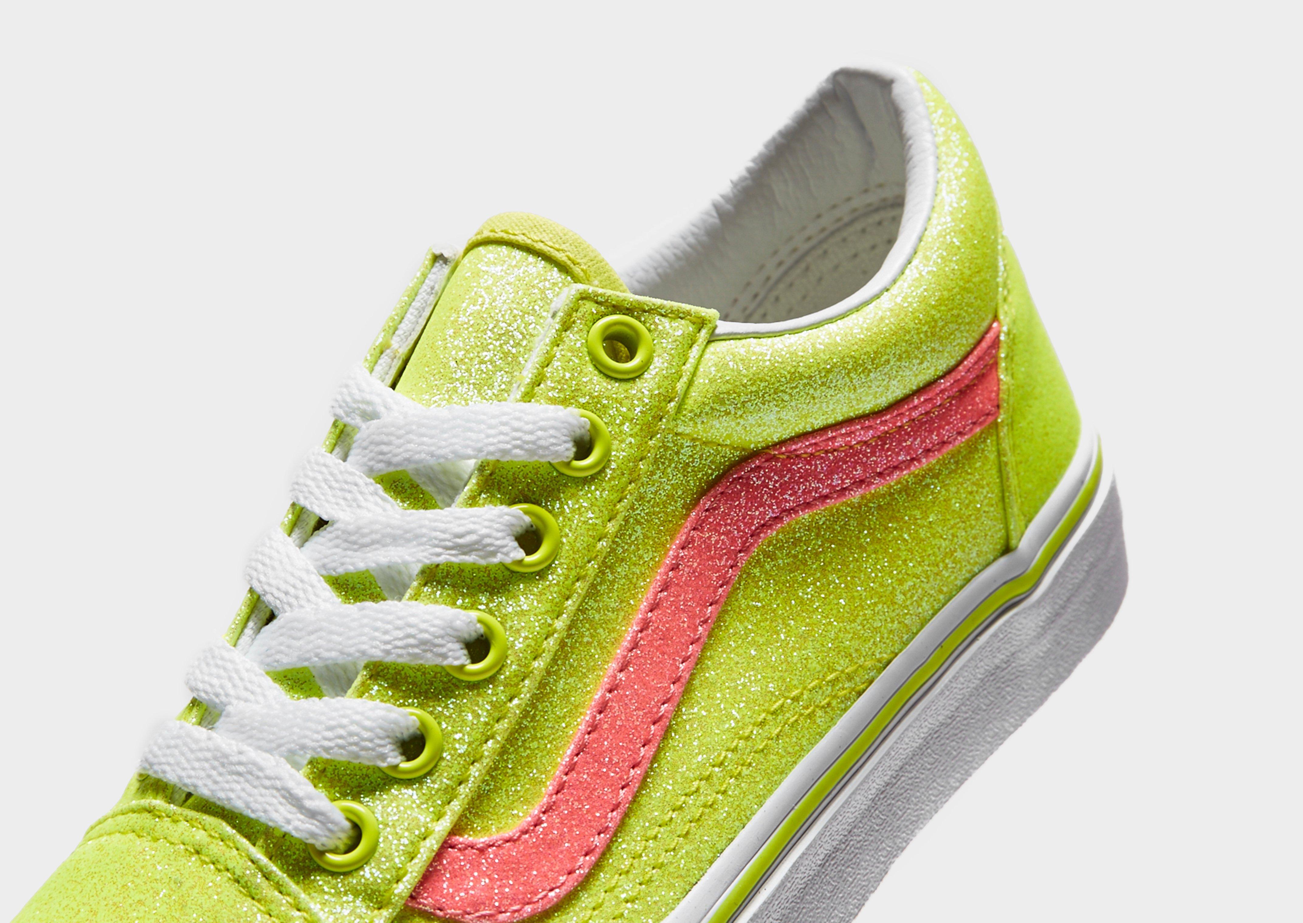 vans old skool bambino giallo