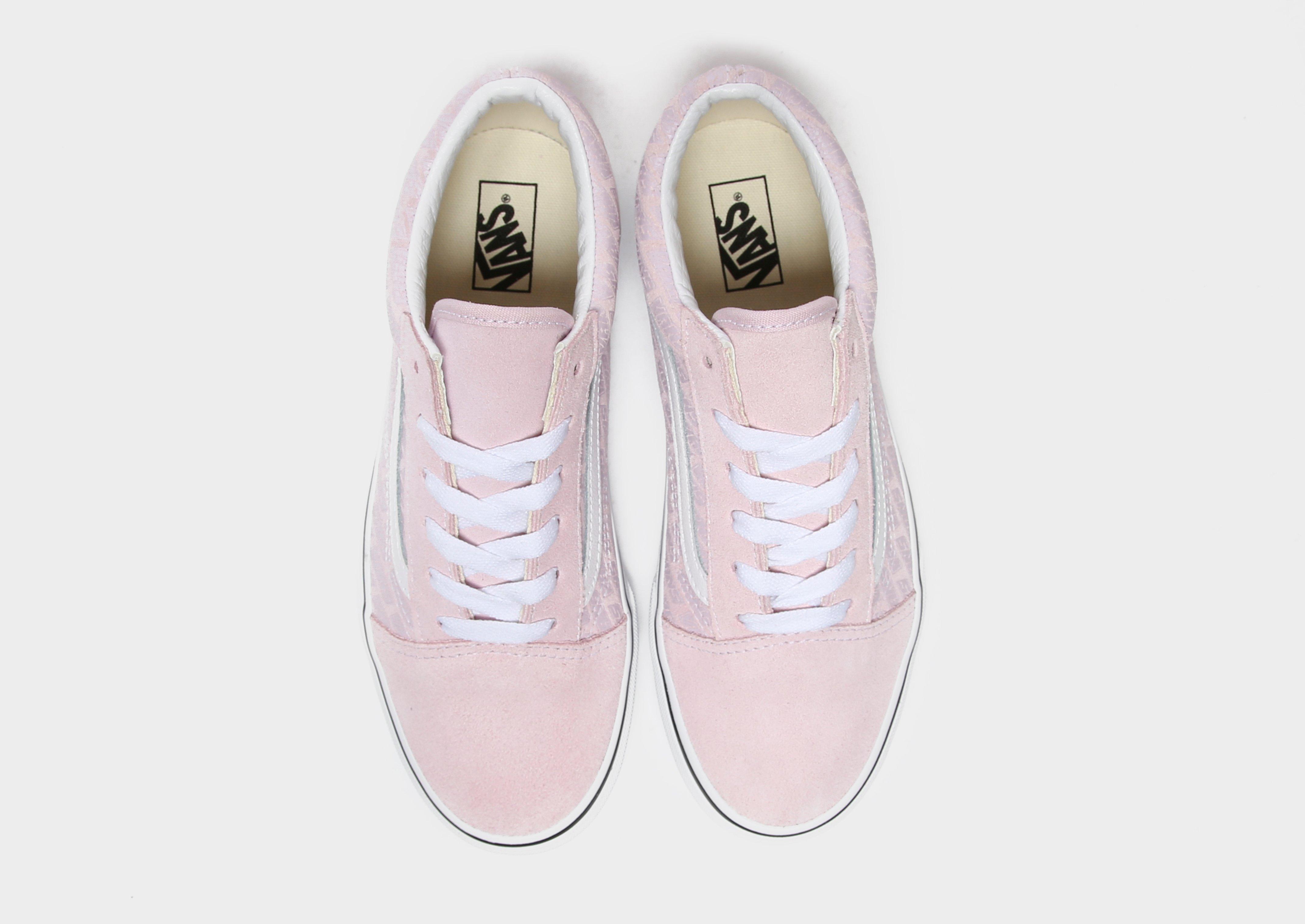 pink vans junior