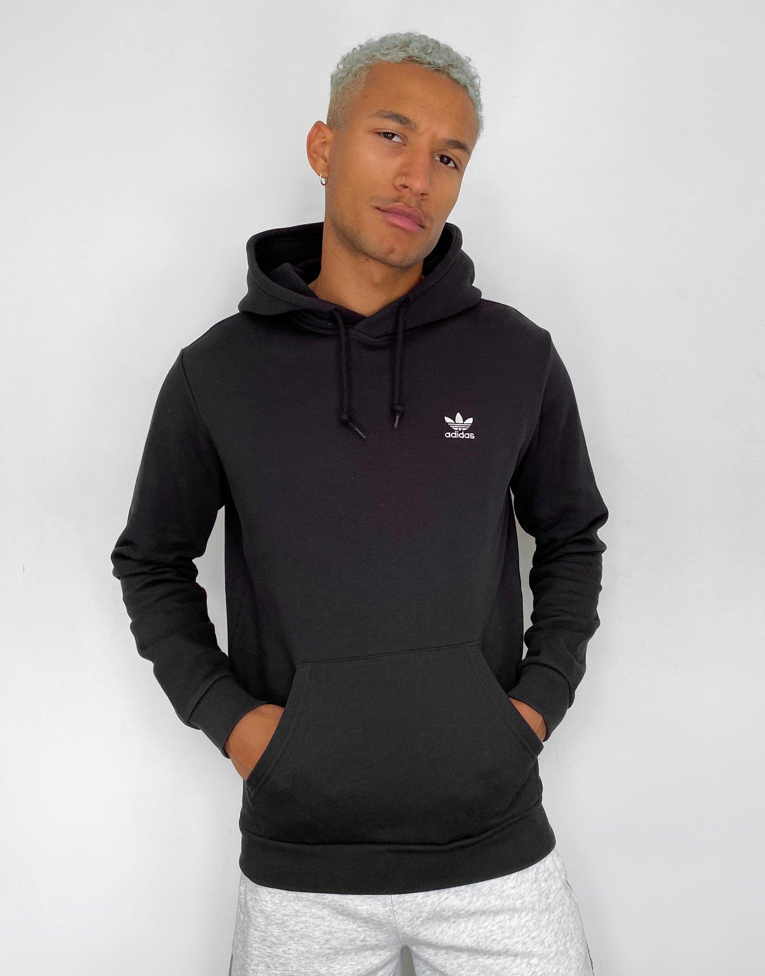 black adidas originals hoodie