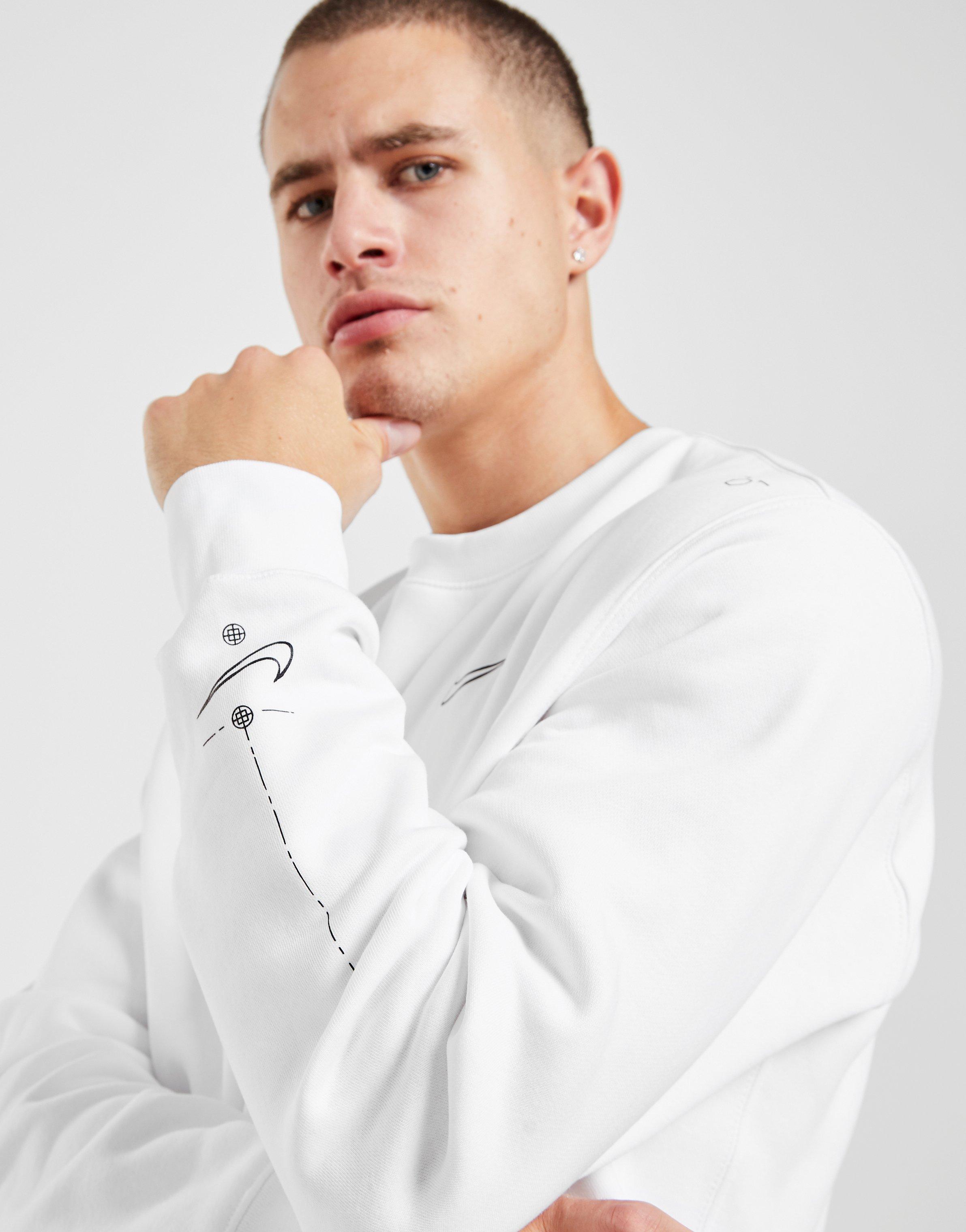 nike grid crew sweatshirt