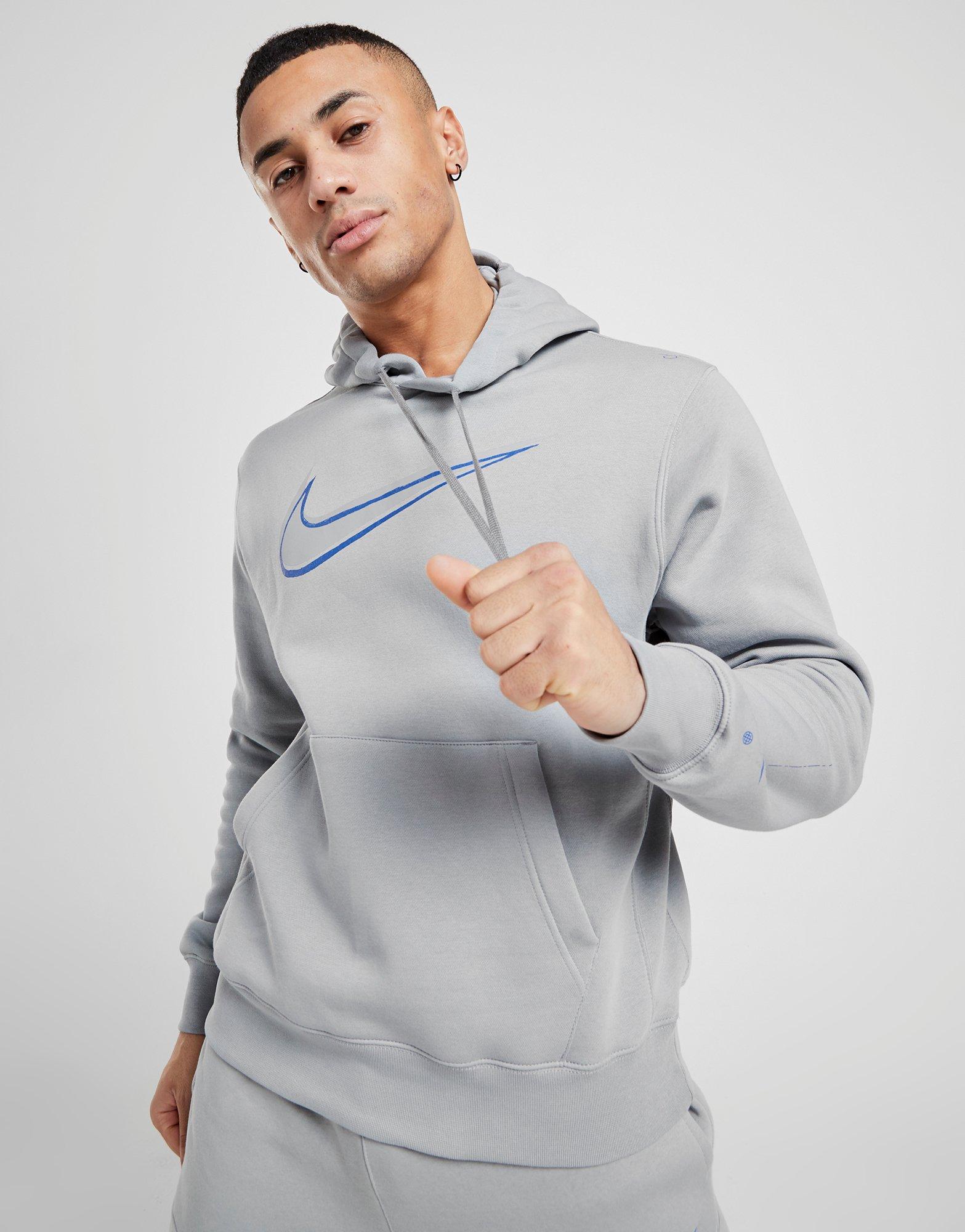 nike grid overhead hoodie