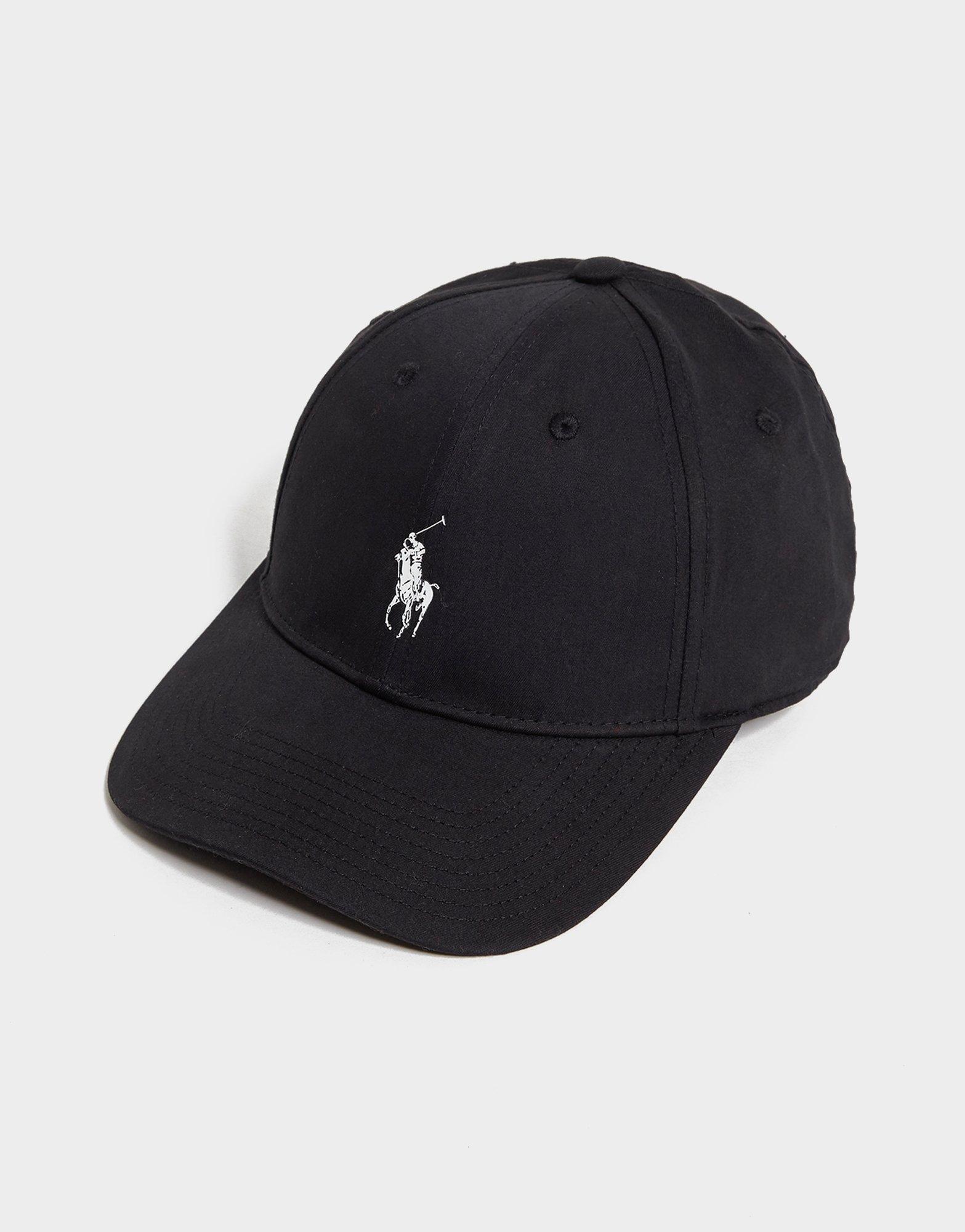 black polo ralph lauren hat
