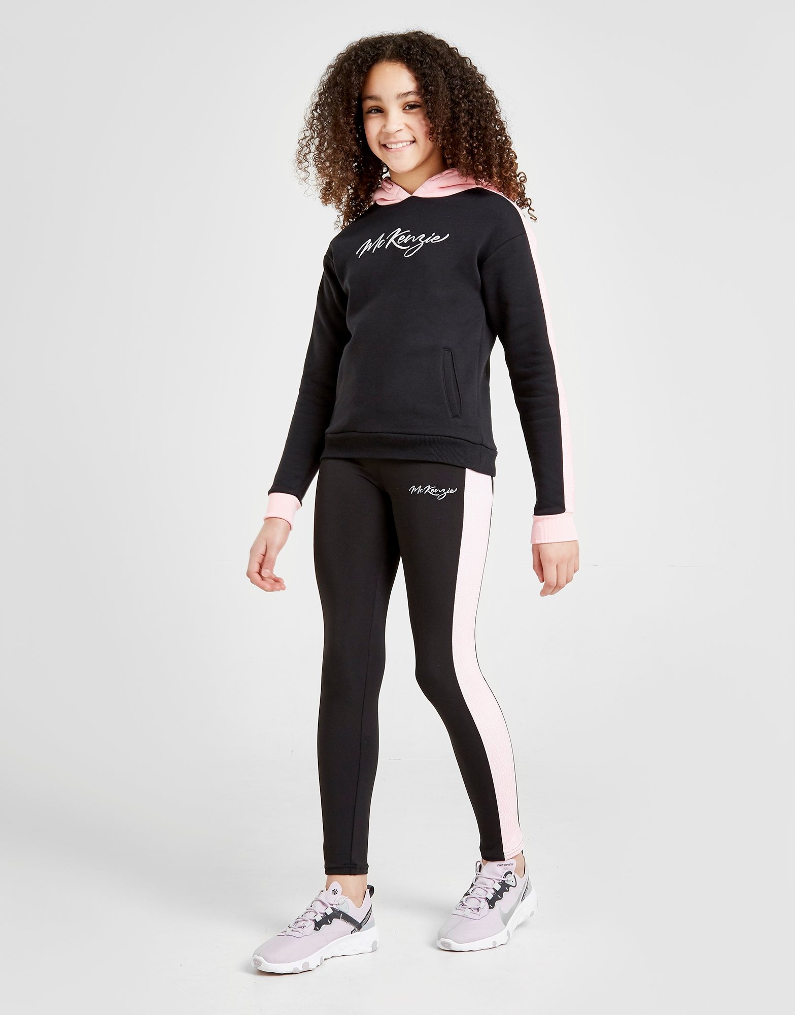 Buy Black McKenzie Girls' Robyn Overhead Hoodie Junior JD Sports JD