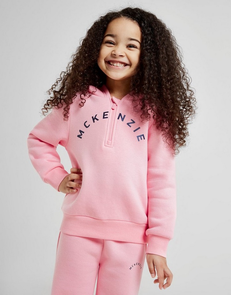 Buy Pink McKenzie Girls' Darcey 1/2 Zip Tracksuit Children | JD Sports ...