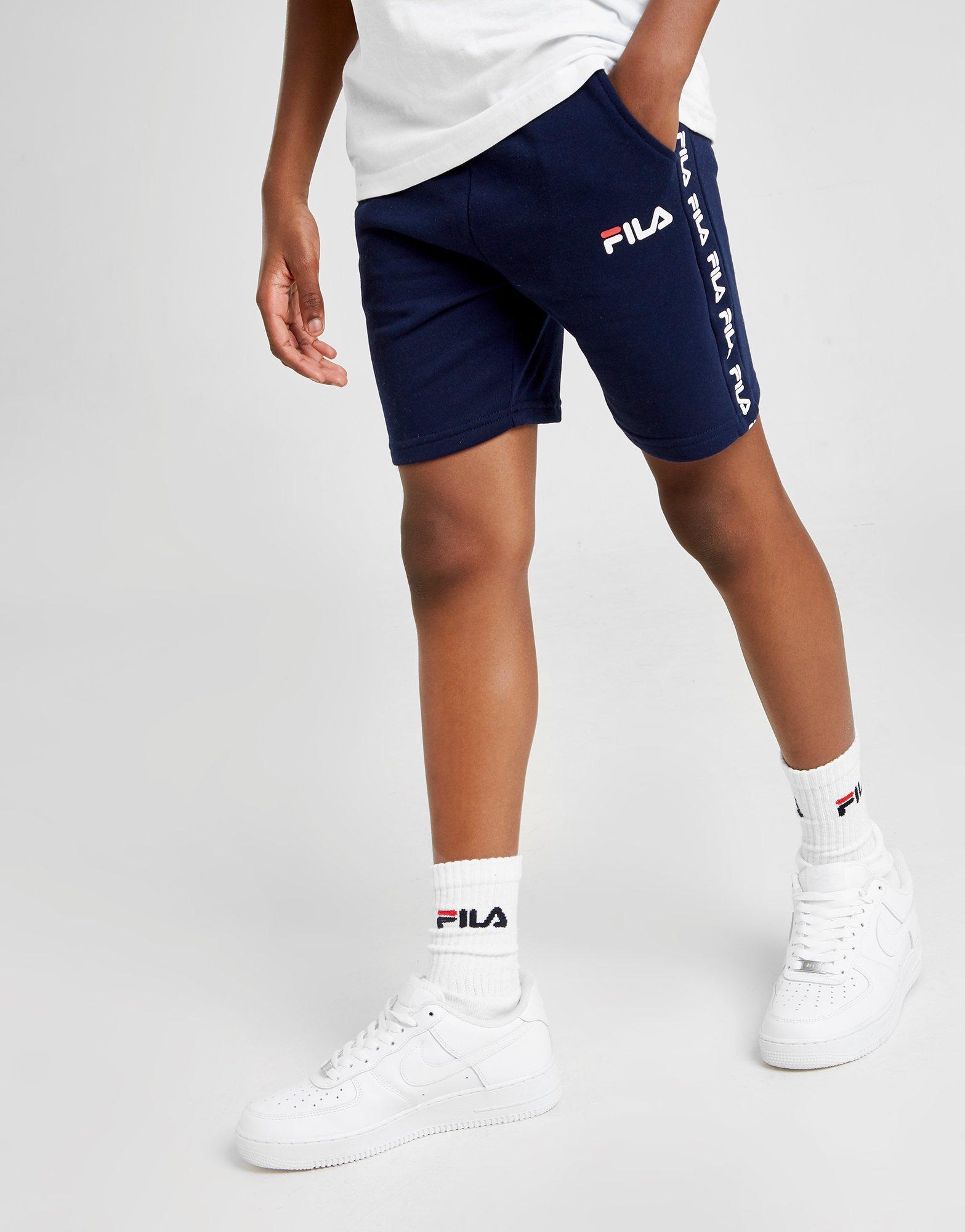 blue fila shorts