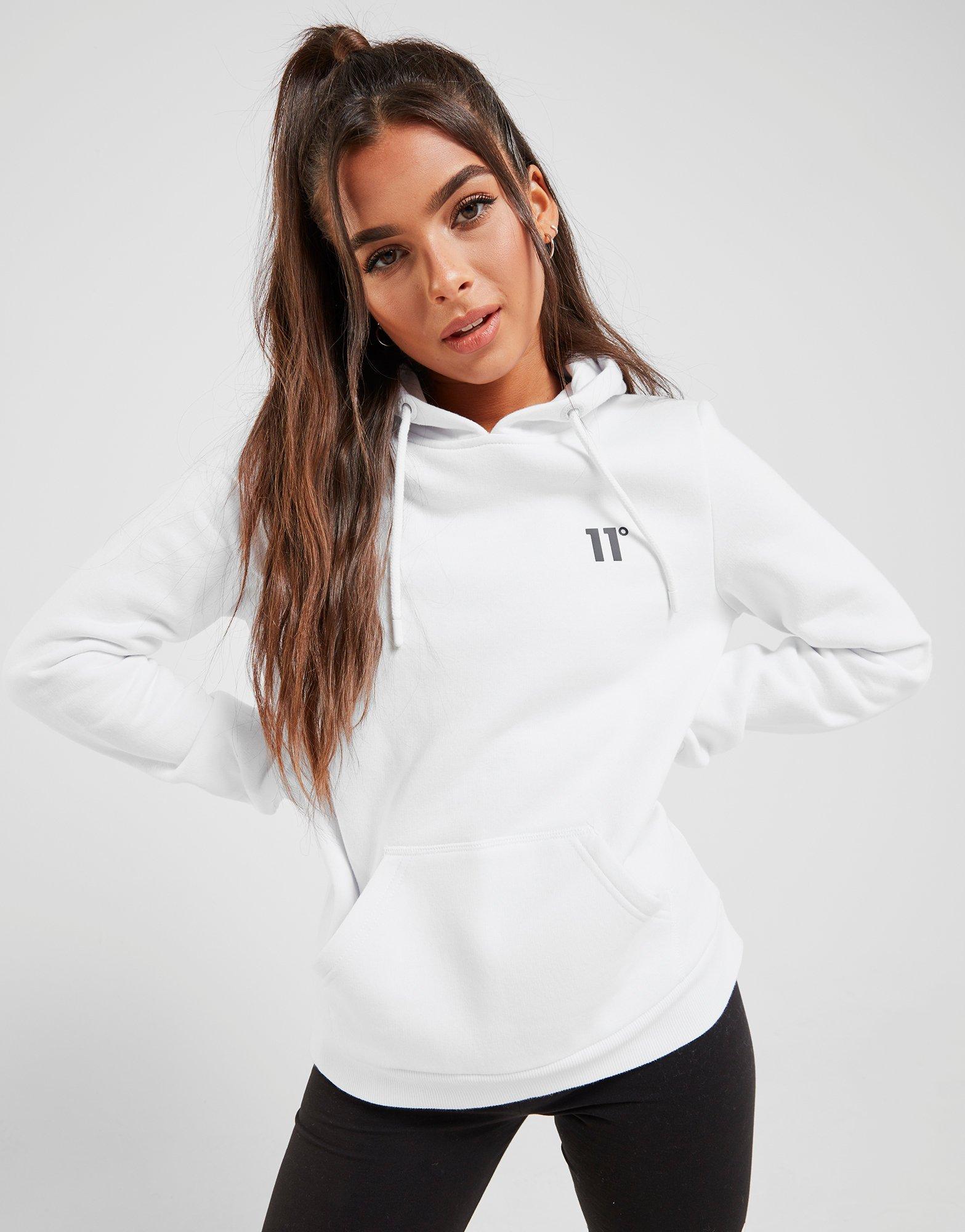 white 11 degrees hoodie