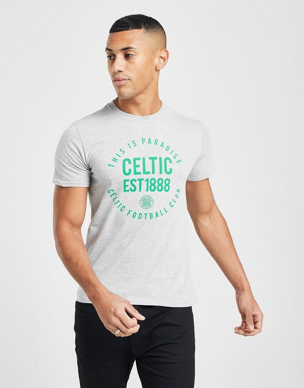 Grey Official Team Celtic Paradise T-Shirt