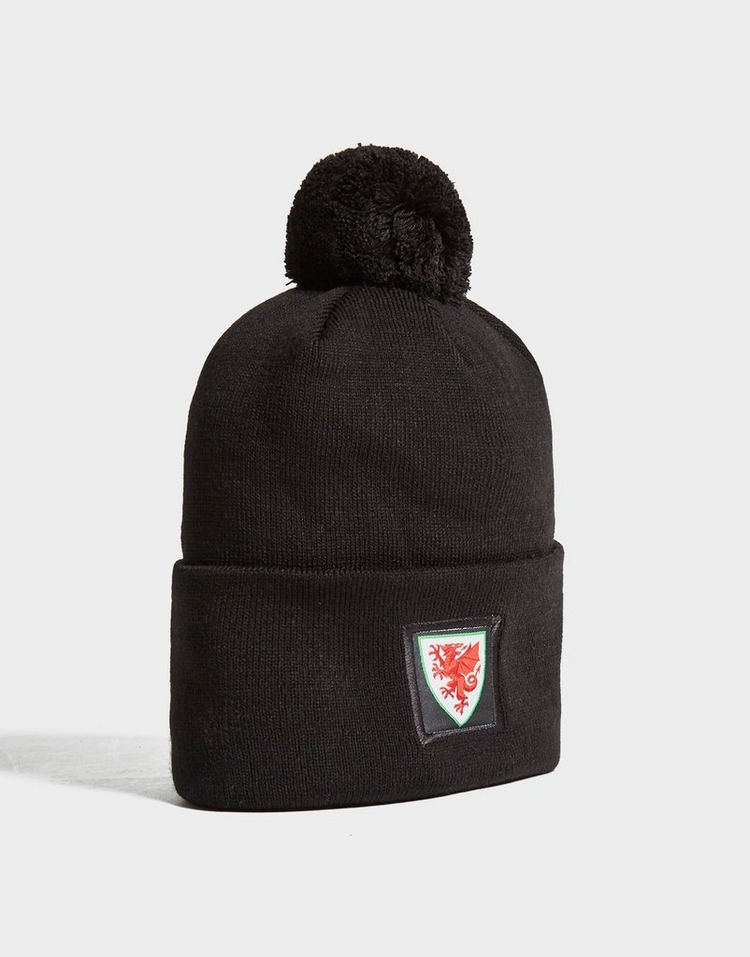 Acquista Official Team Wales Bobble Cappello in Nero JD Sports