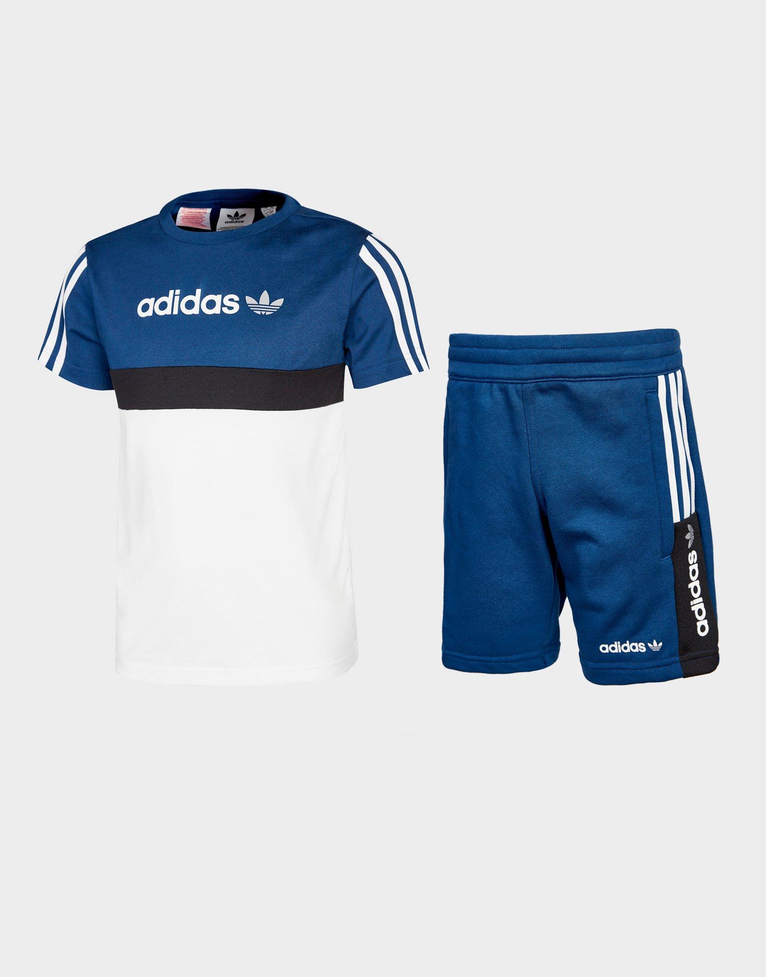 adidas shorts and shirt set