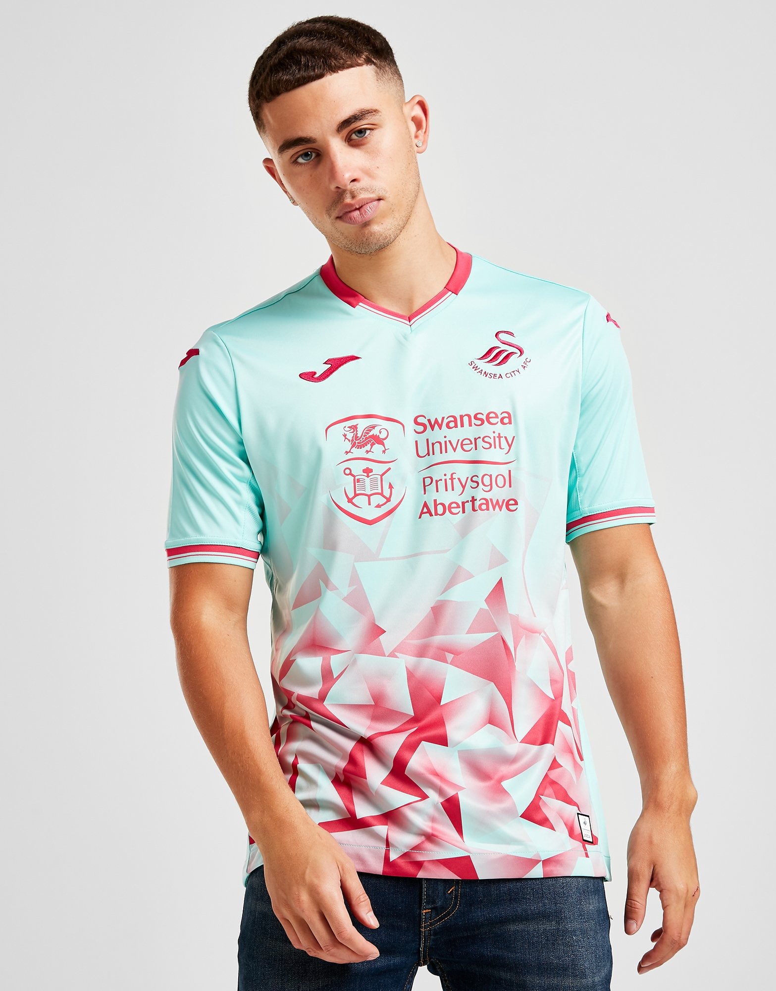 Green Joma Swansea City Afc 2020 21 Away Shirt Jd Sports