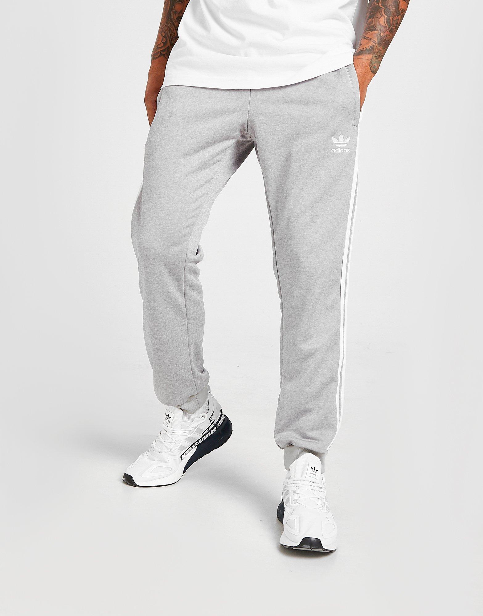 adidas originals superstar poly track pants grey