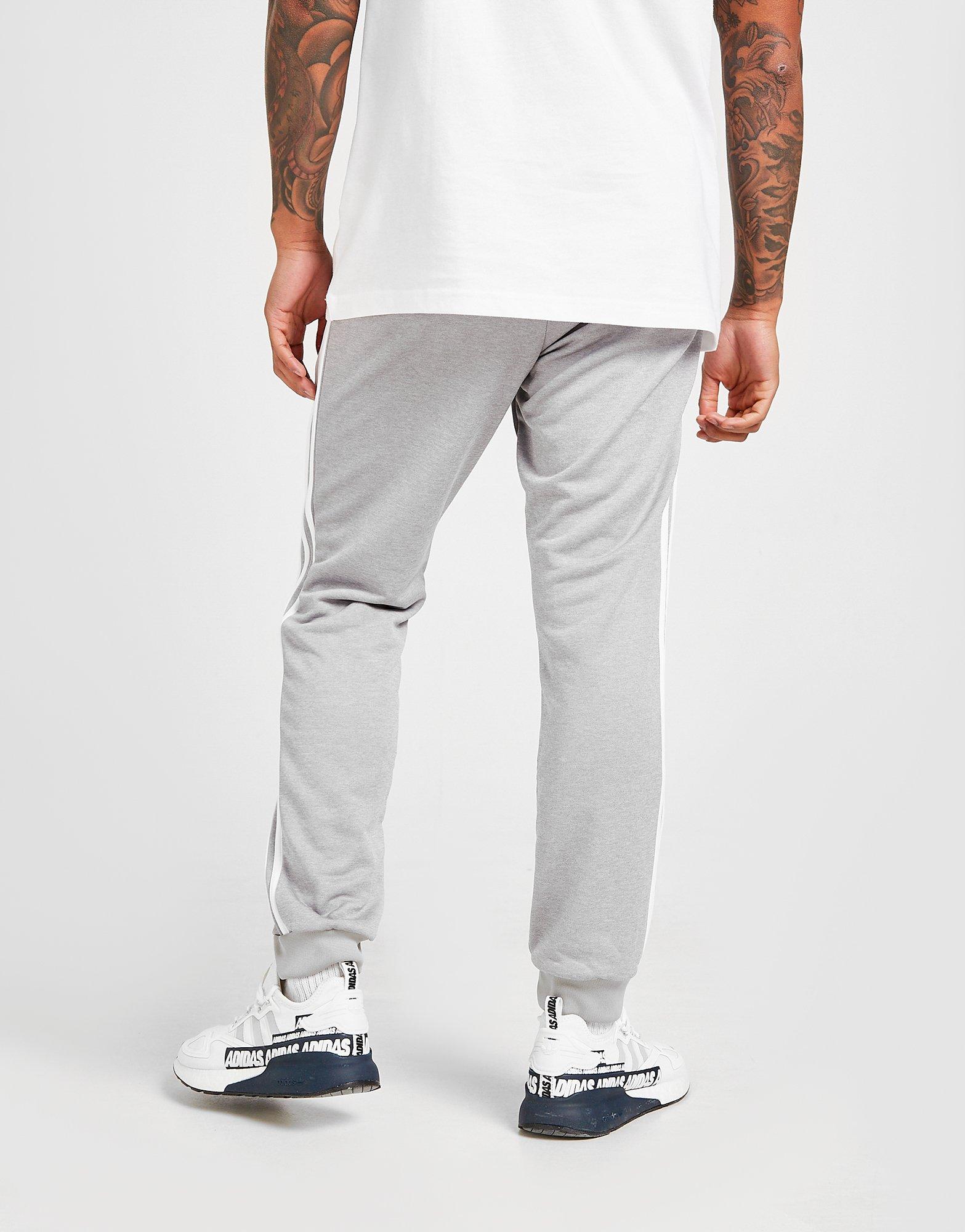 adidas grey track pants