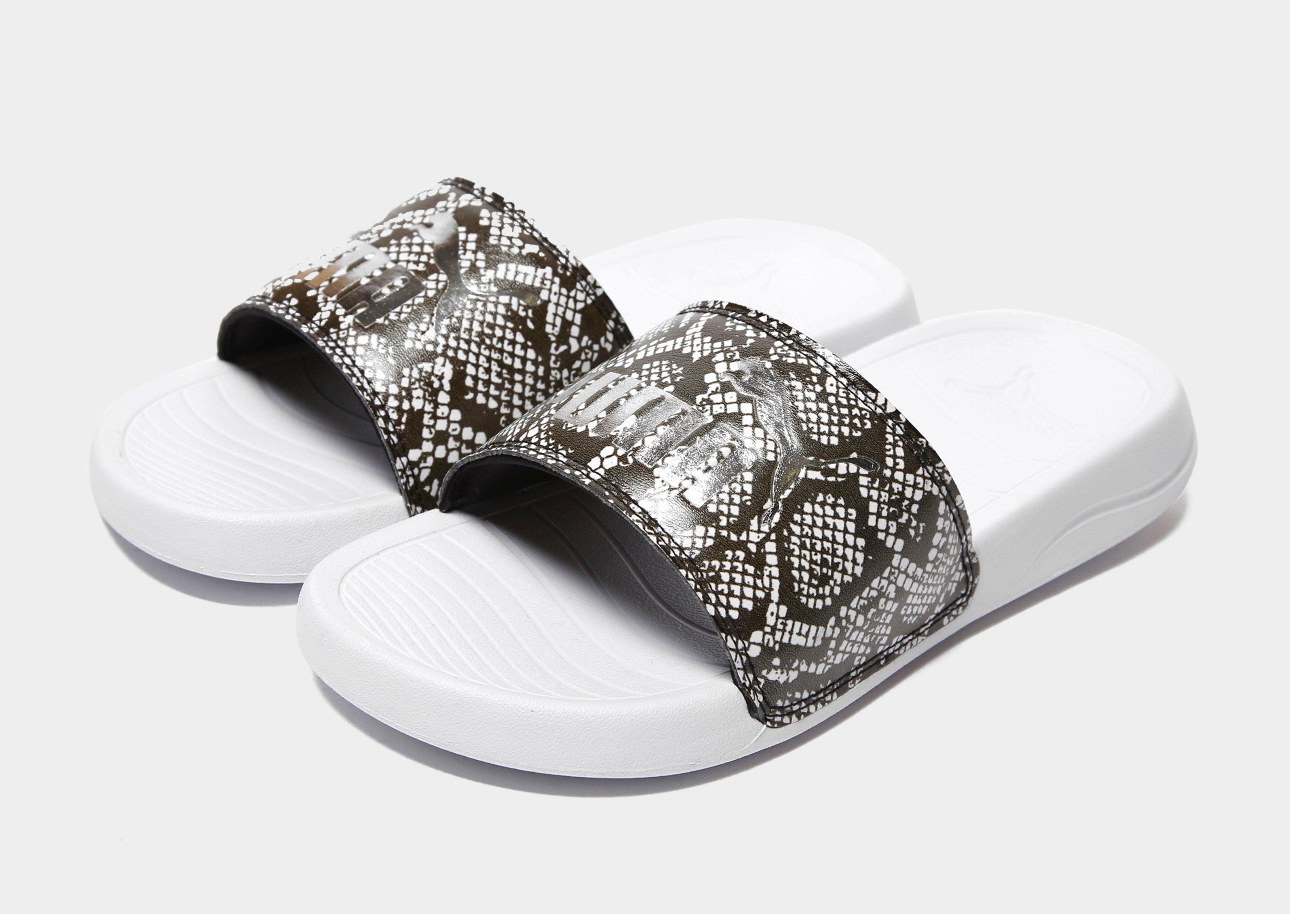 silver puma slides
