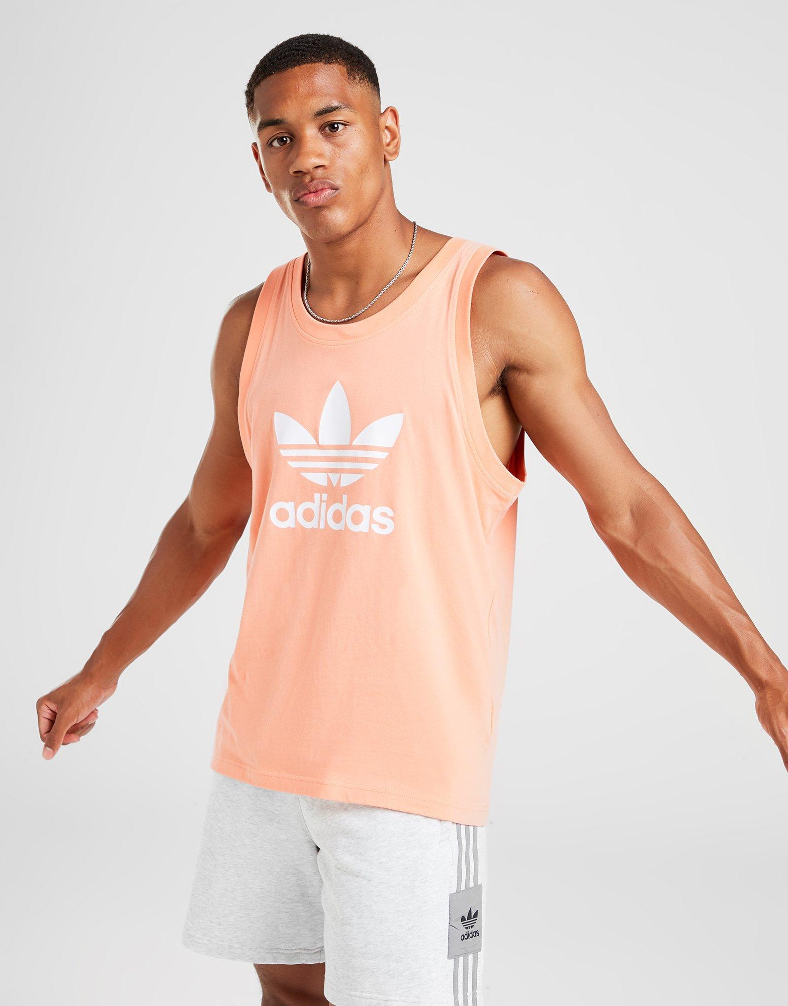 adidas trefoil tank mens