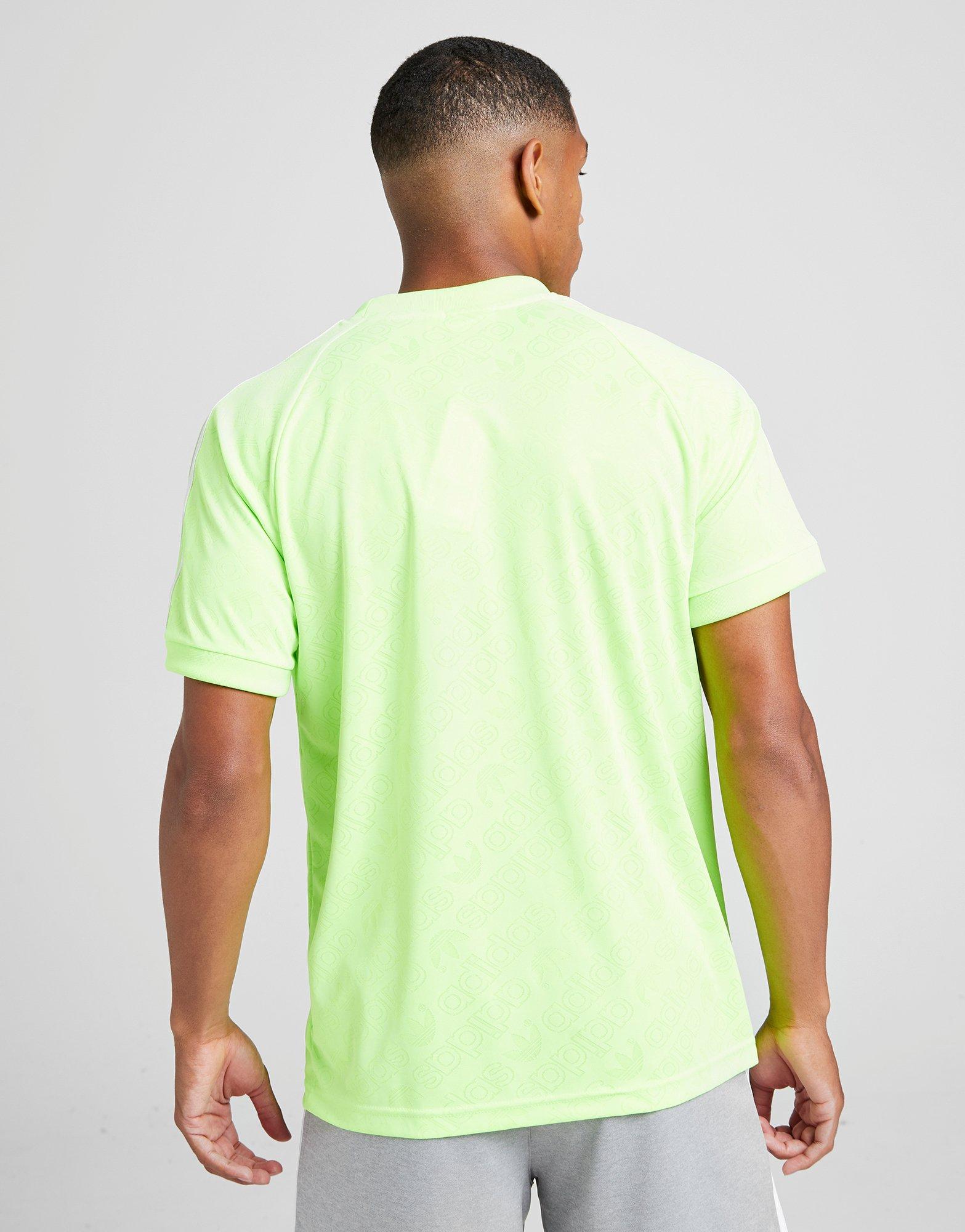 lime green adidas shirt