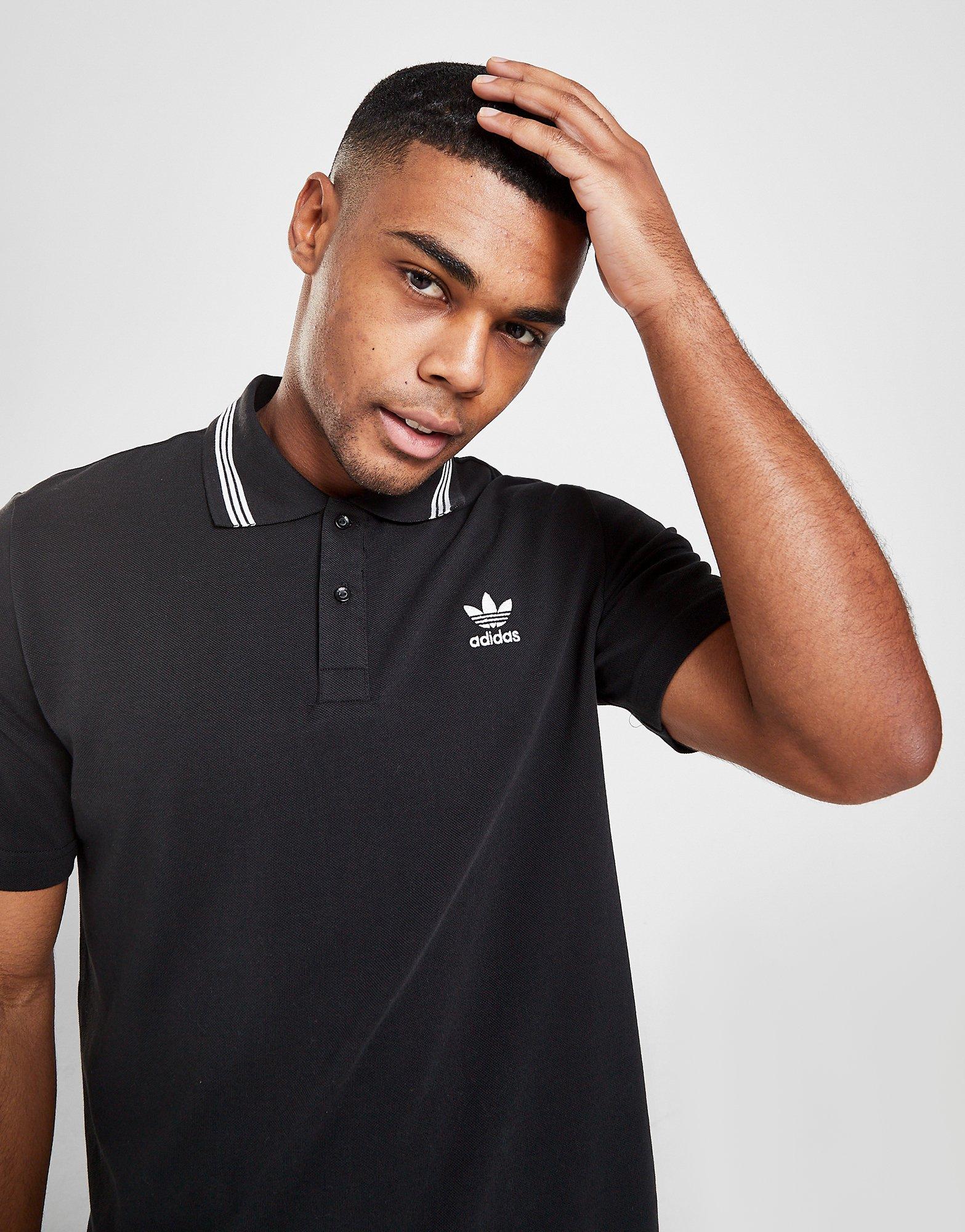 adidas trefoil polo shirt