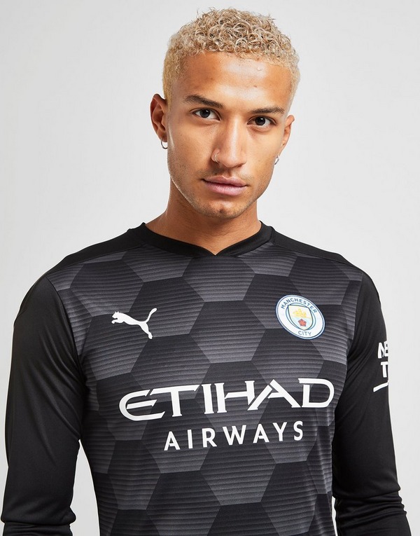 Puma Manchester City Fc 2020 21 Home Torwart Trikot Herren Schwarz Jd Sports