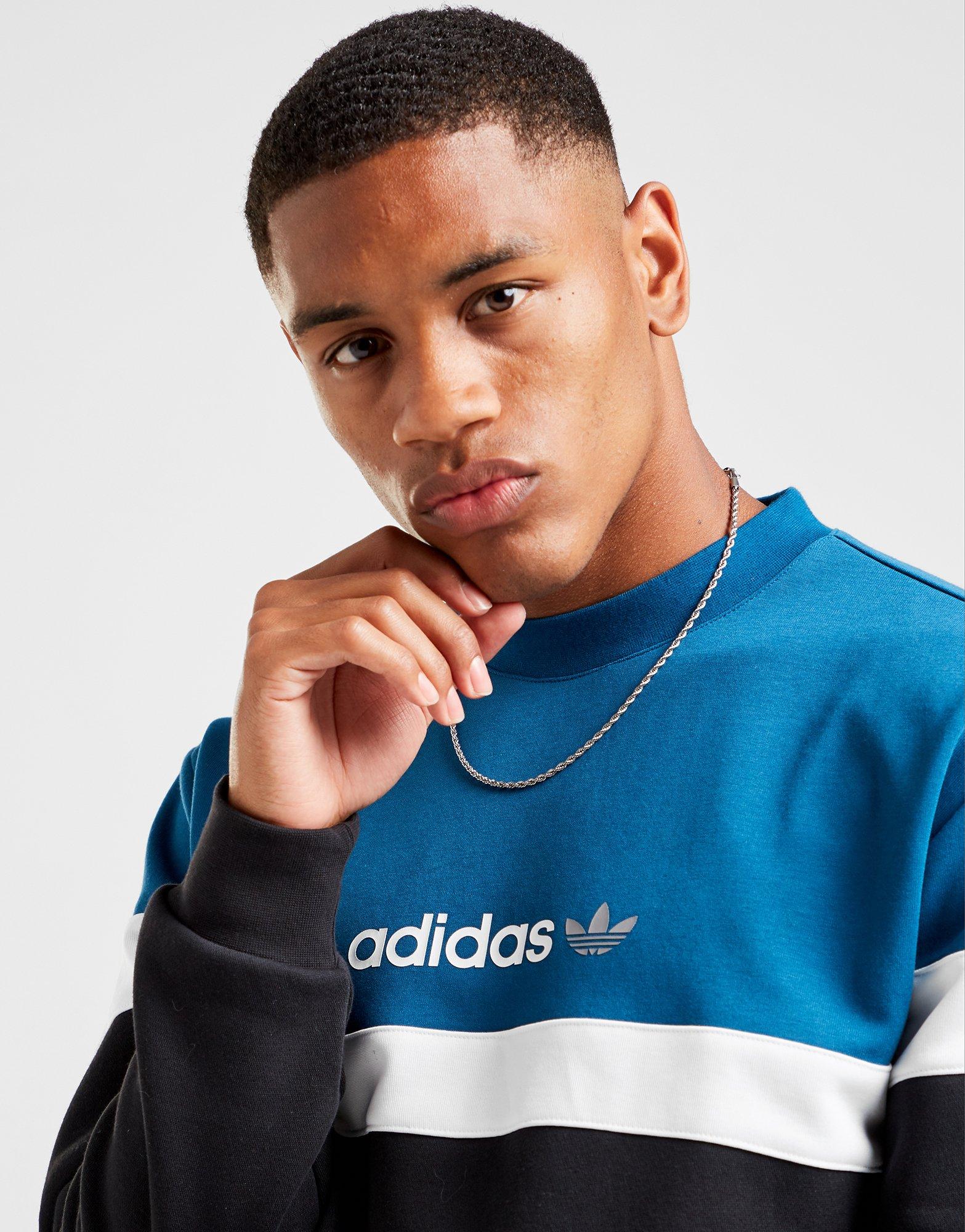 adidas originals street 90 run crew sweatshirt