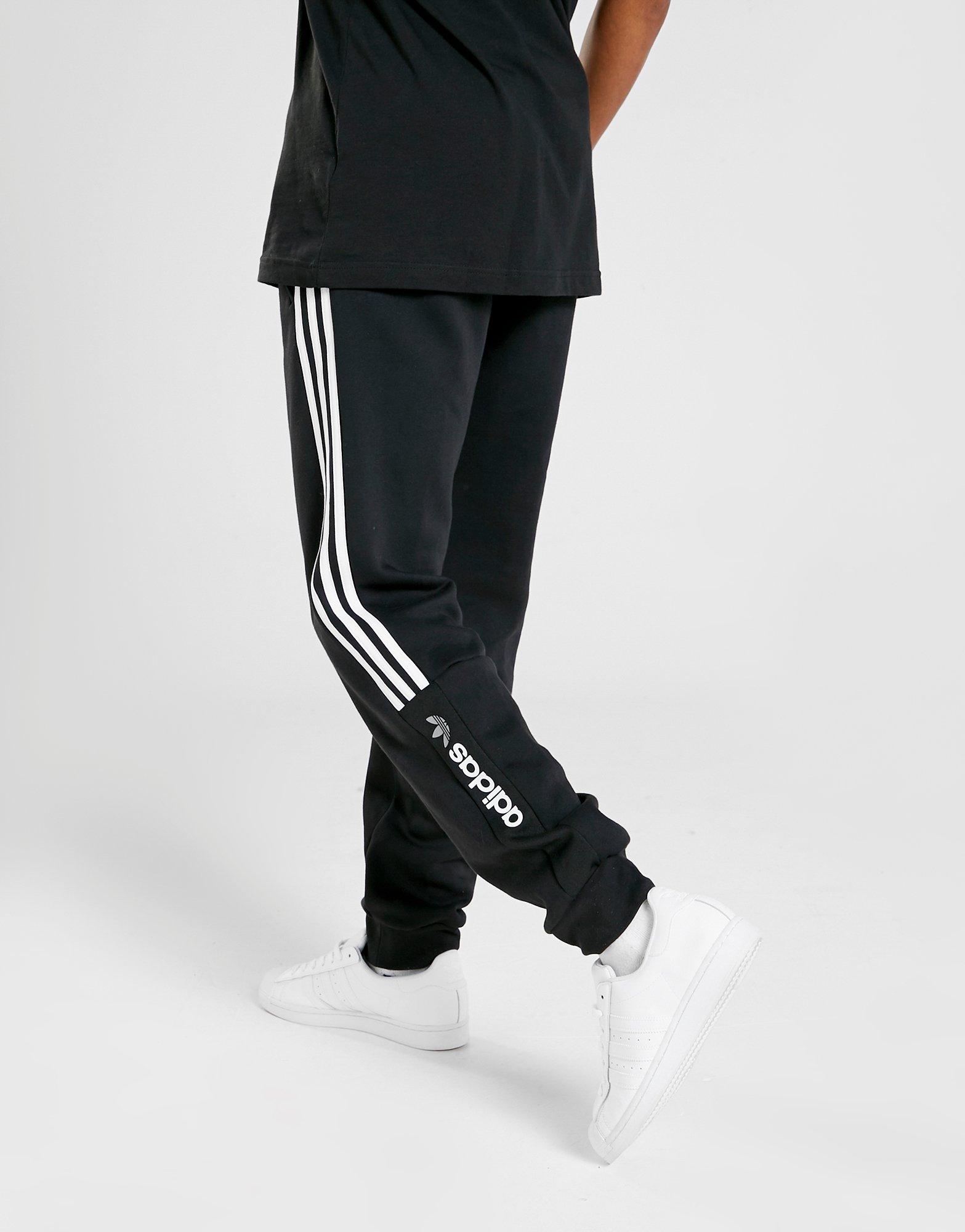 adidas original joggers black