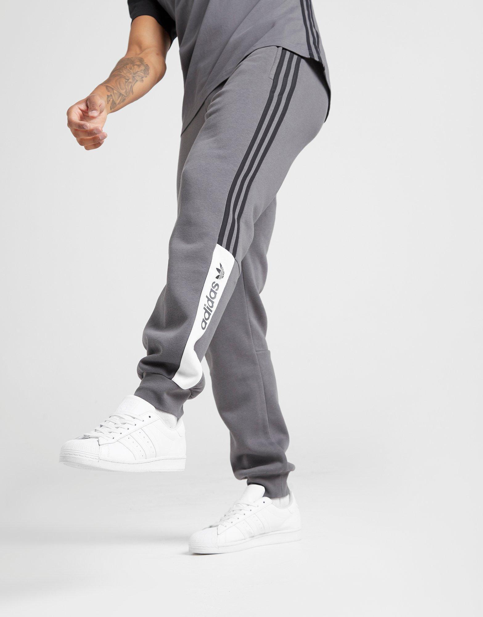 adidas originals grey tracksuit