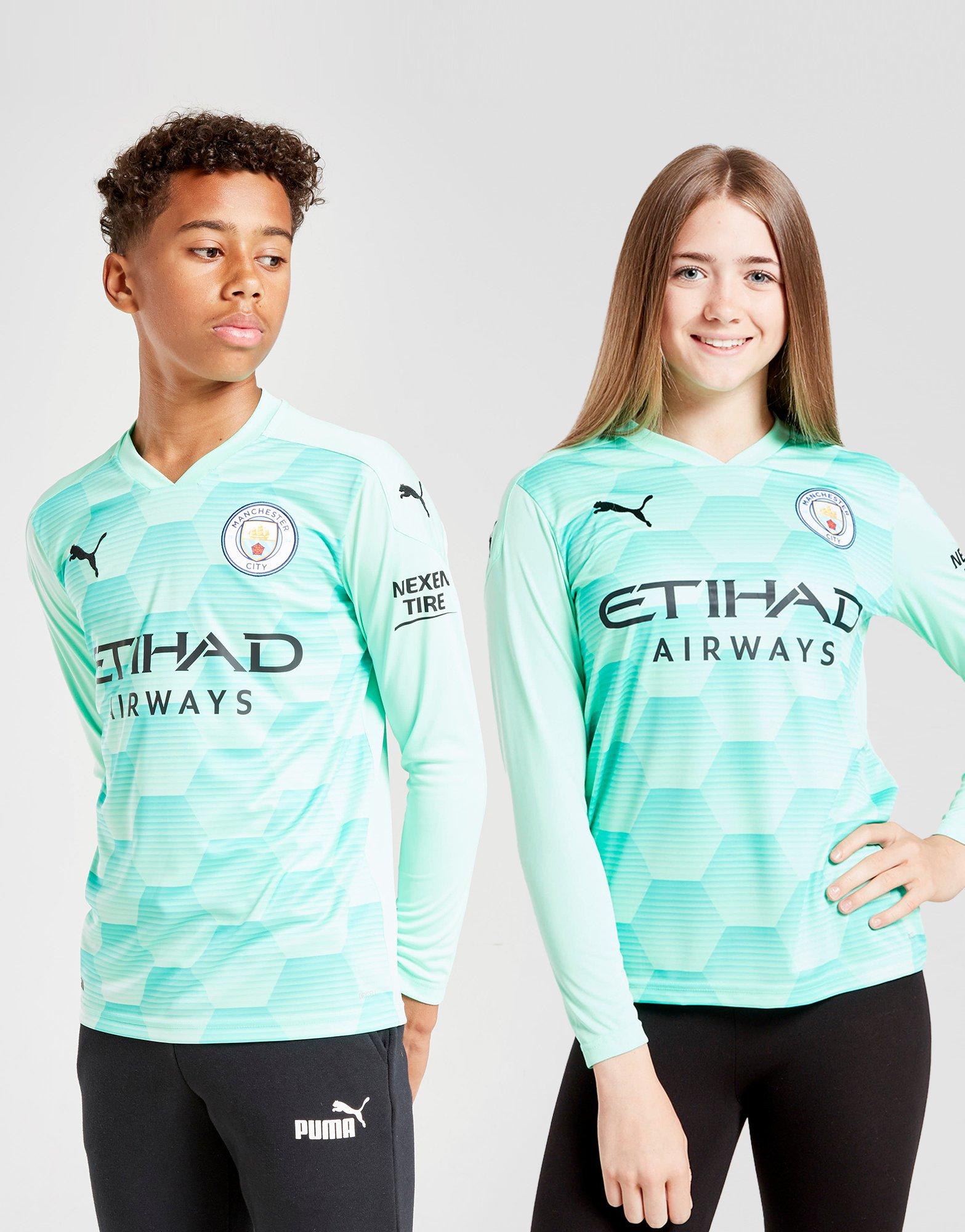 man city pink goalkeeper kit junior