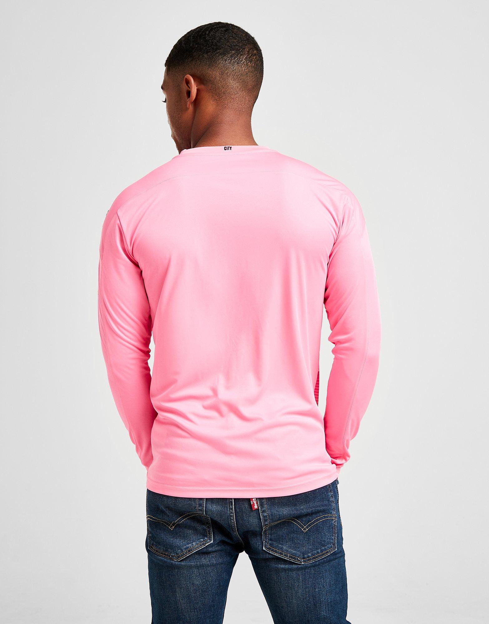 puma pink goalkeeper jersey