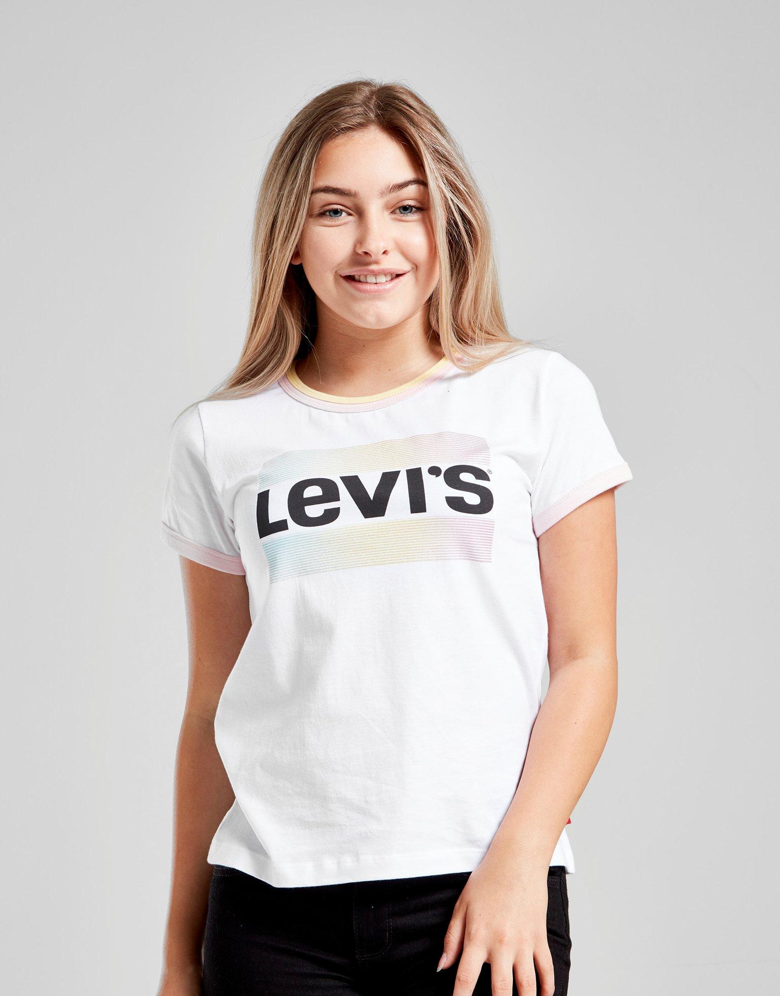 rainbow levis shirt