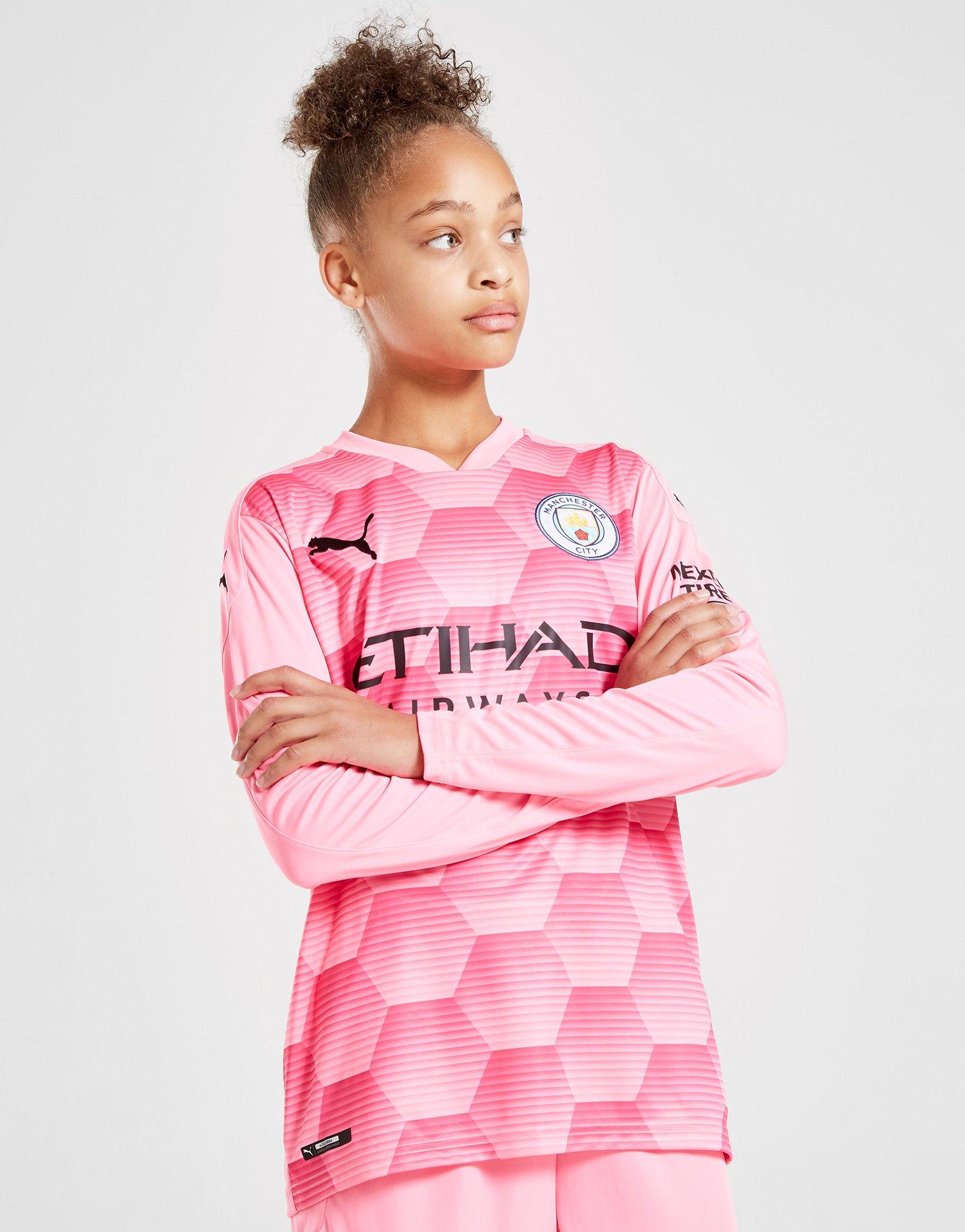 puma pink goalkeeper jersey