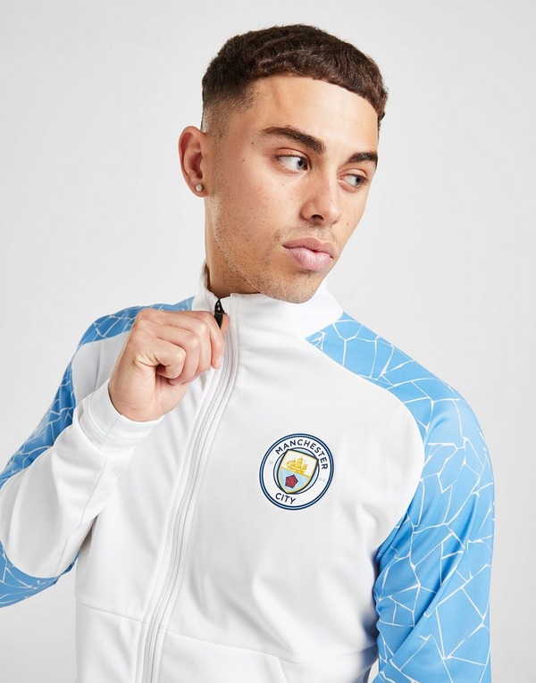 White Puma Manchester City Fc Stadium Jacket Jd Sports