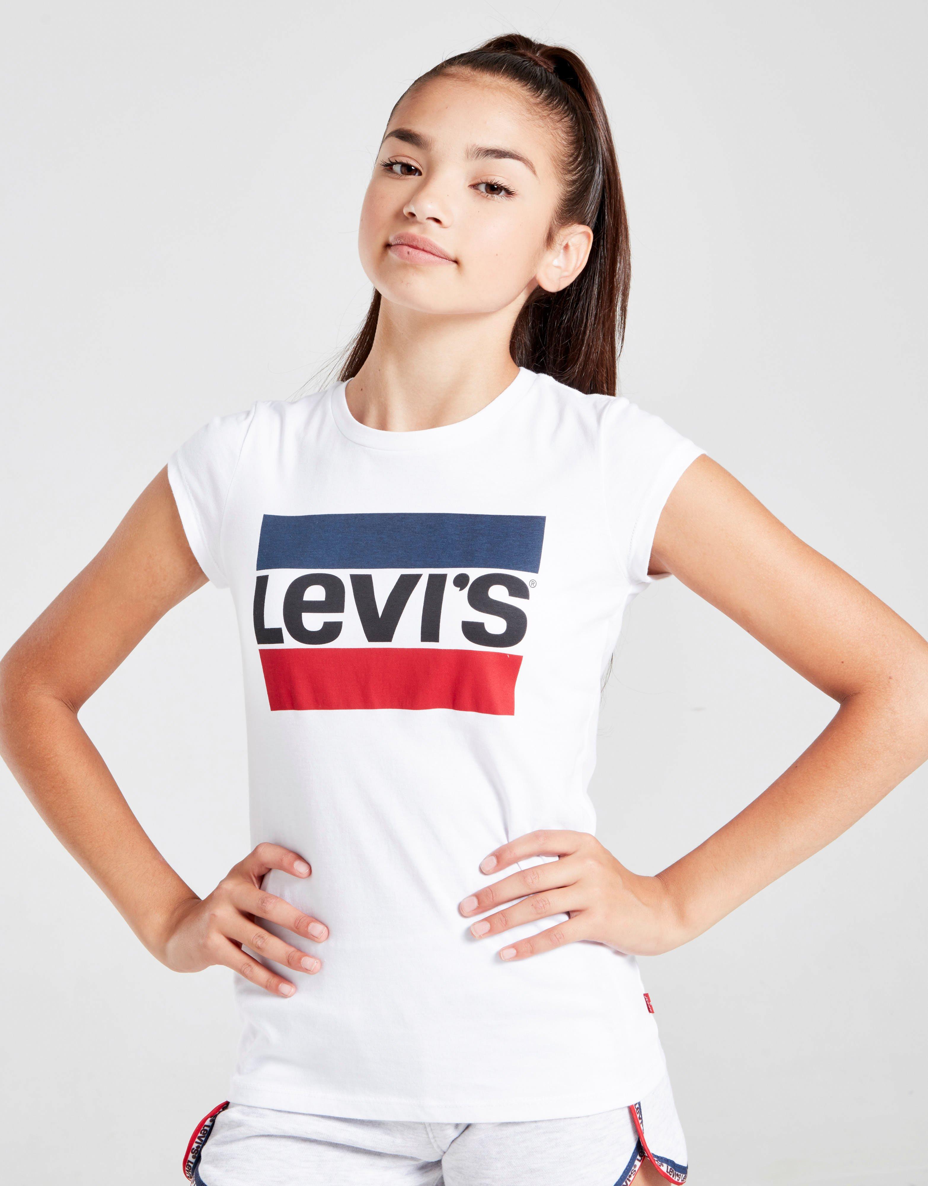 girls levis t shirt