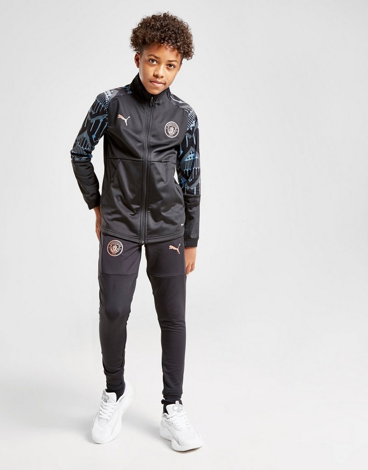 Buy Black PUMA Manchester City FC Stadium Jacket Junior