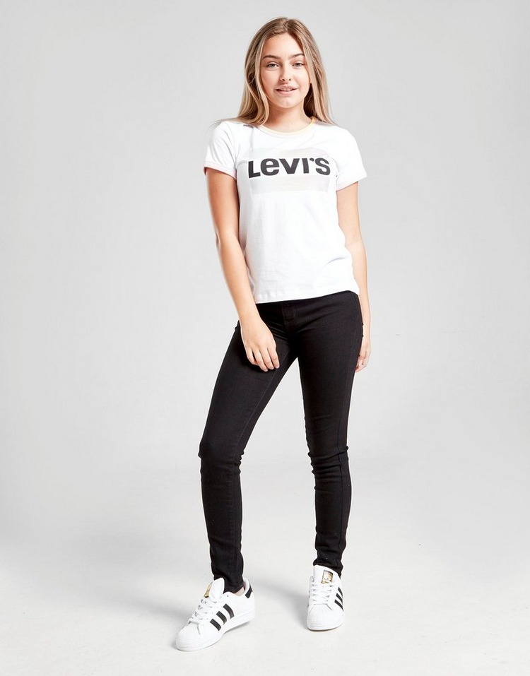 Buy Black Levis Girls' 710 Super Skinny Jeans Junior | JD Sports | JD ...