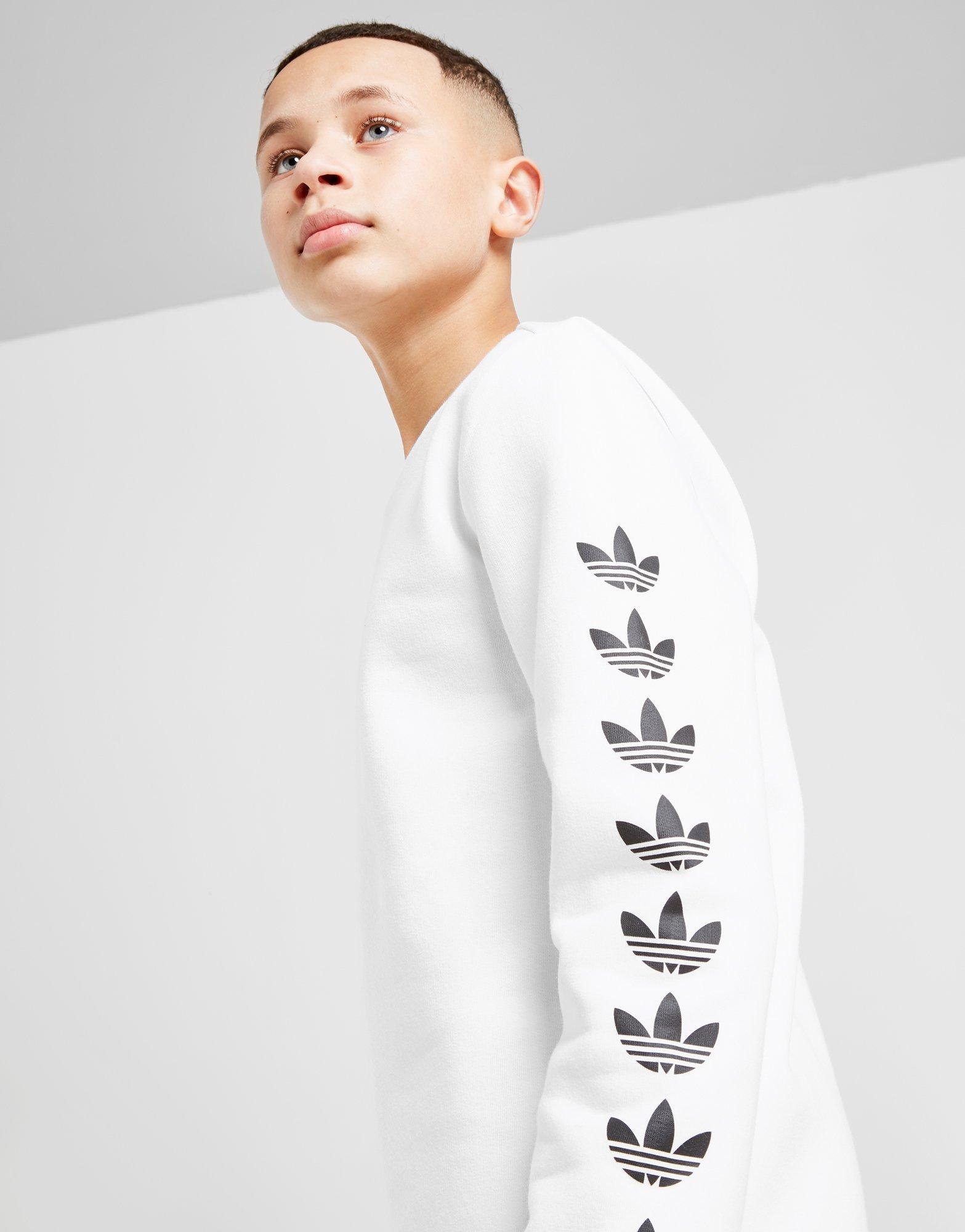 sweat adidas blanc