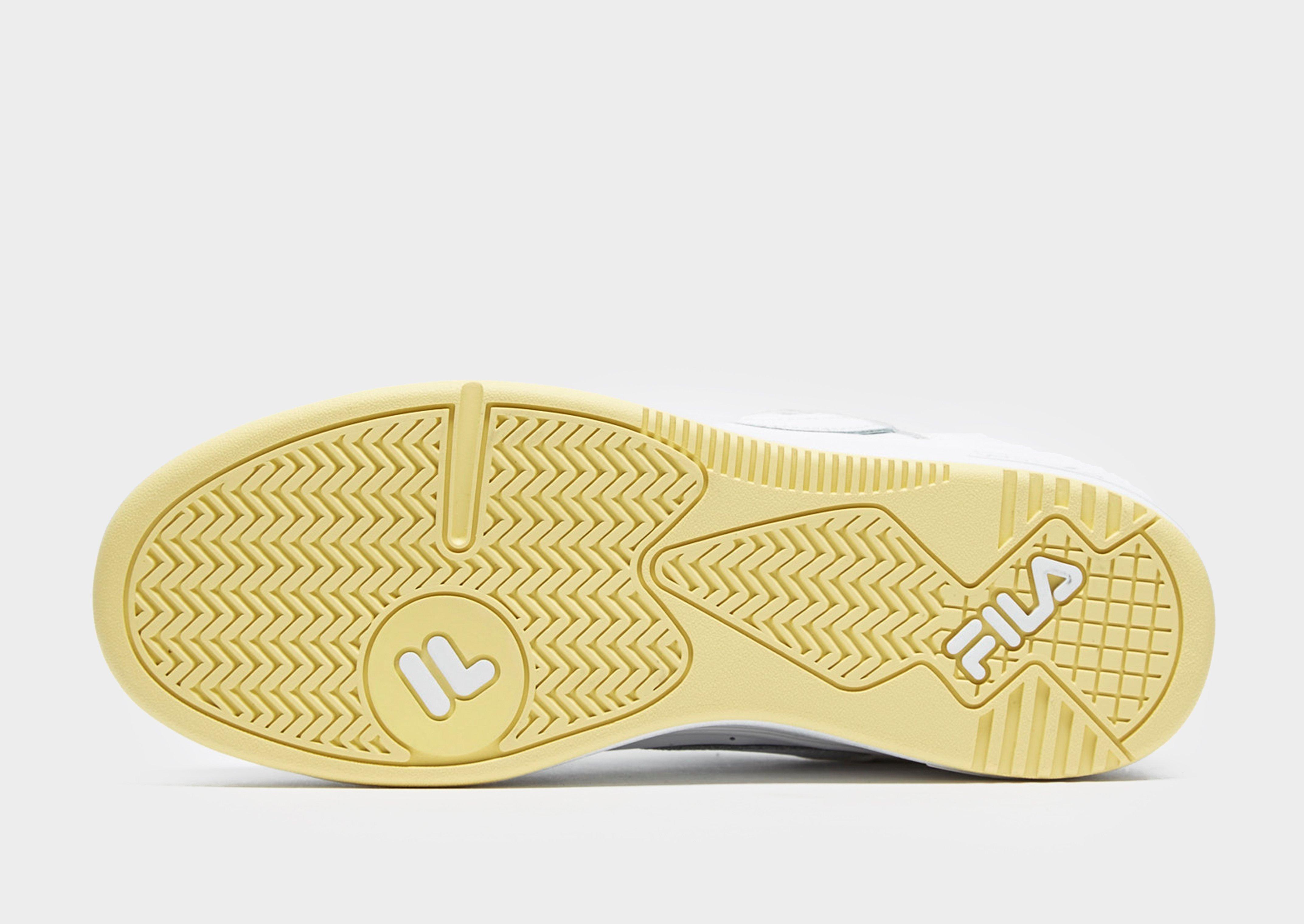 yellow fila slides