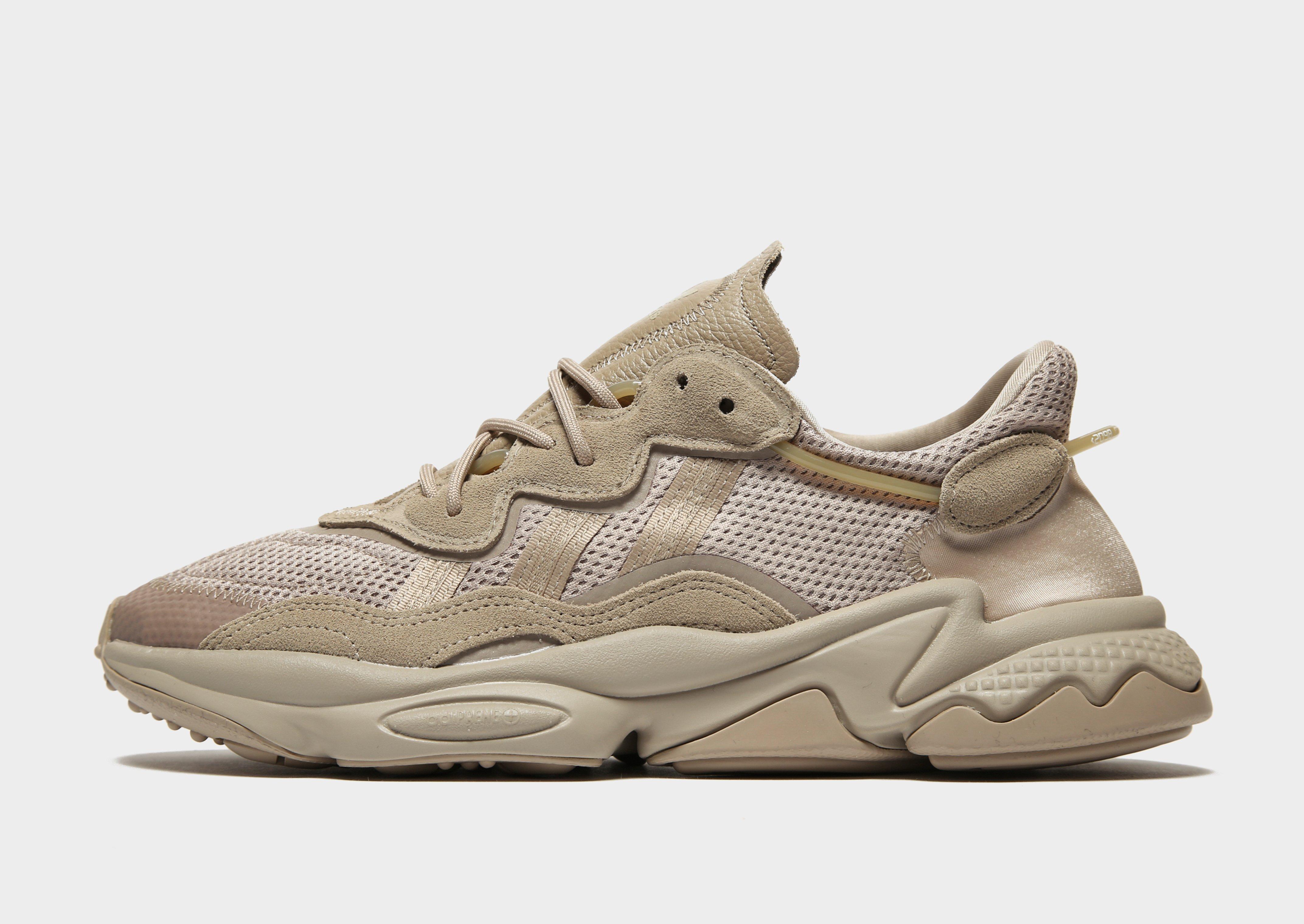 beige adidas ozweego