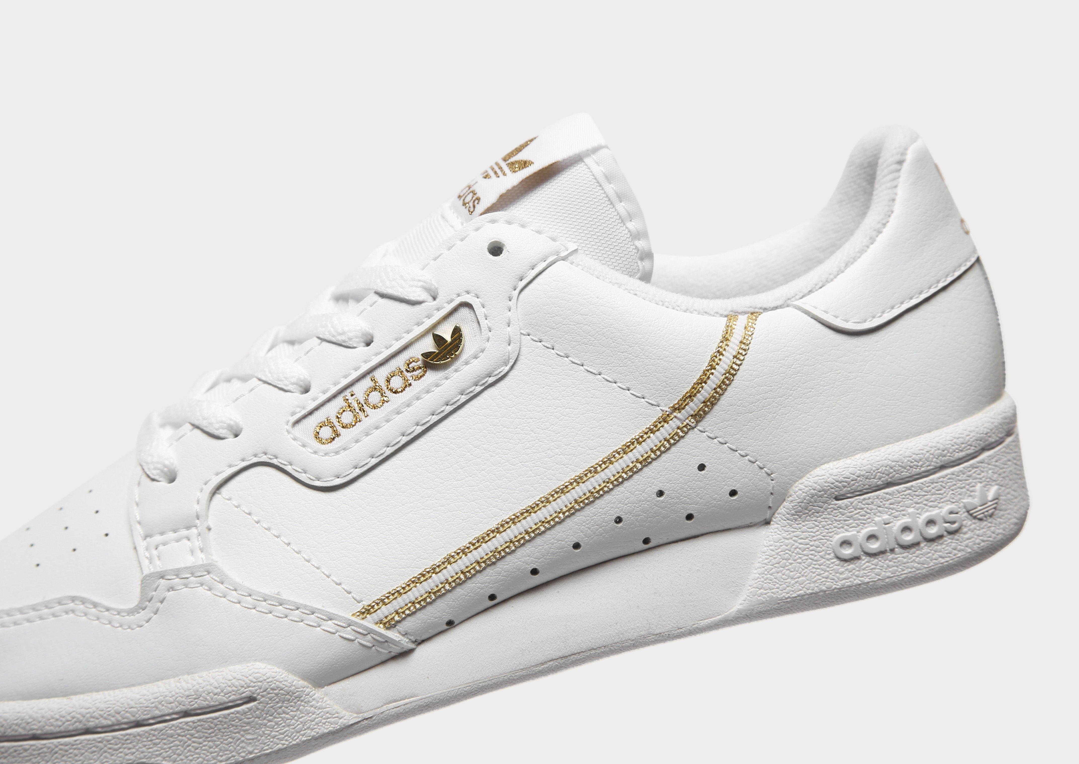 adidas continental 80 white junior with 100% quality and %100 service