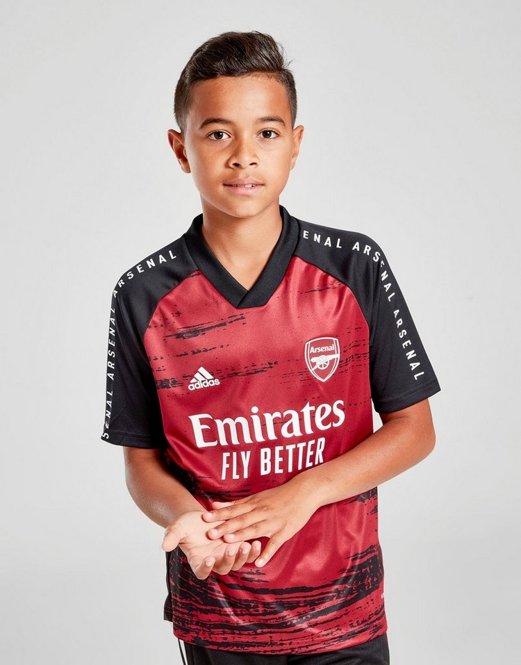 adidas Arsenal FC Post Match Short Sleeve Shirt Junior | JD Sports