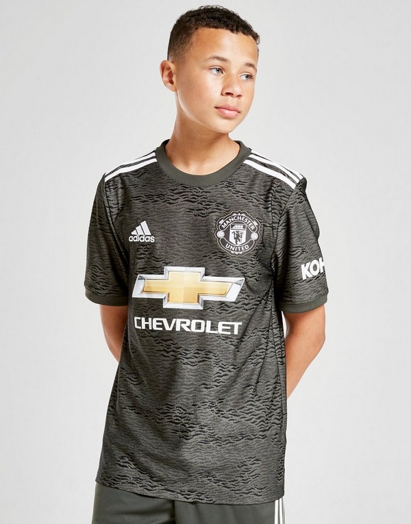 Adidas Manchester United Fc 2020 21 Away Shirt Kinder Jd Sports