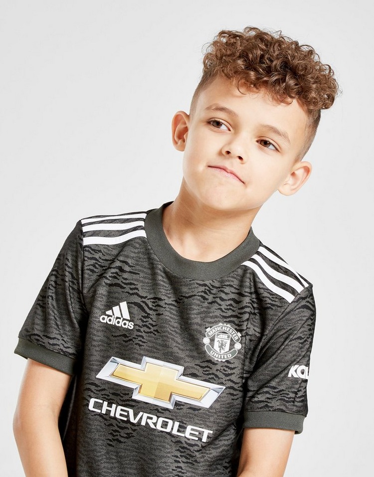 adidas Manchester United FC 2020/21 Away Kit Children