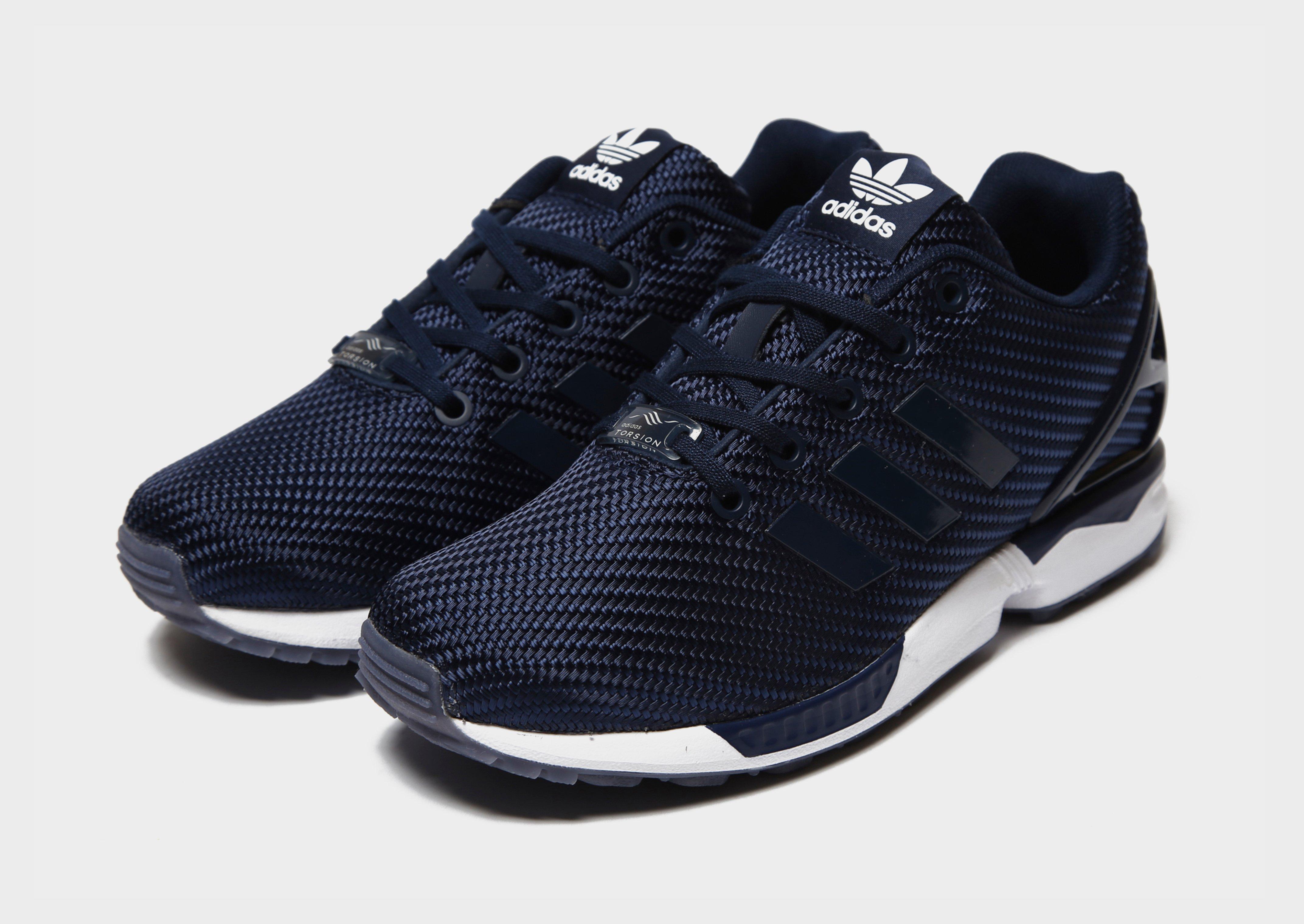 adidas originals zx flux bianche